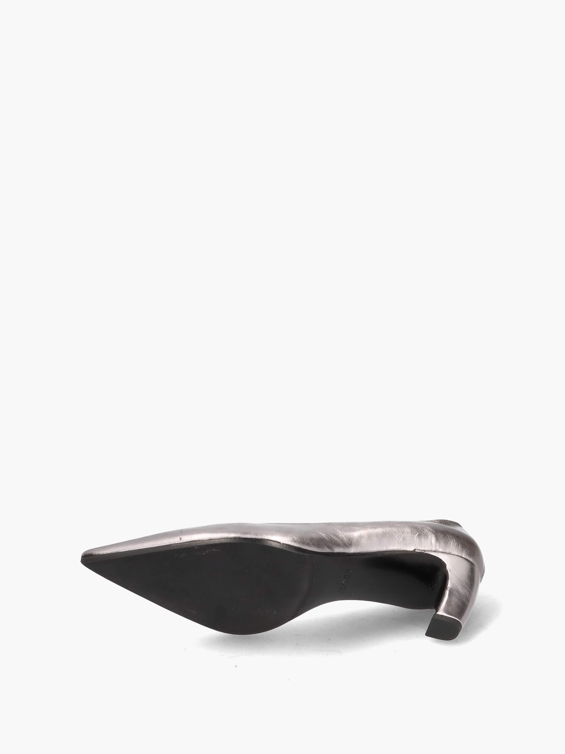 Pumps silber 50 mm