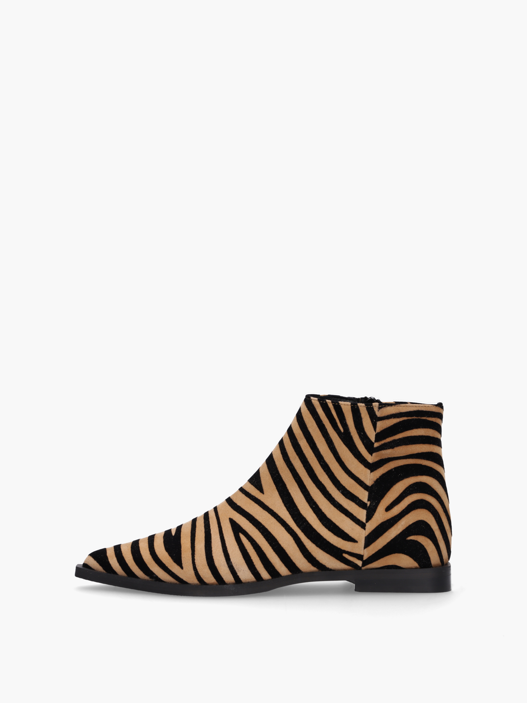MIOKI Veloursleder Zebra, Schuhwerk, Schuh, Sneaker, Wildleder, Sandale