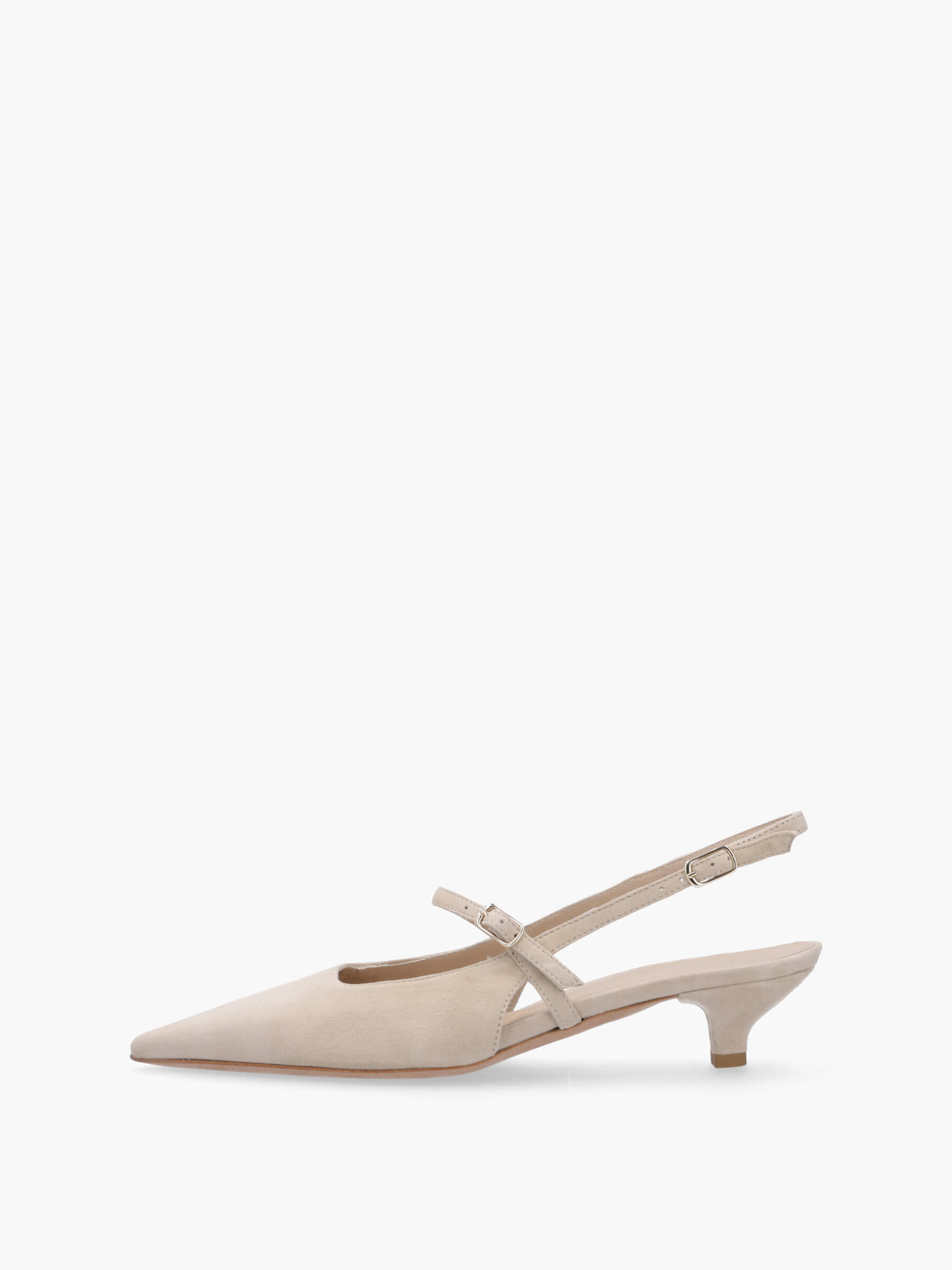 VERA Veloursleder Beige, Bekleidung, Schuhwerk, Schuh, Sandale, Hoher Absatz