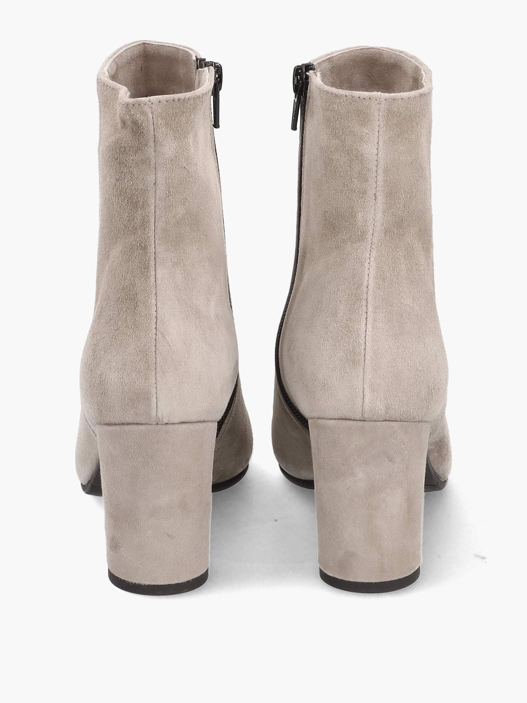 Stiefeletten-hellgrau-70-mm-TM8773V-0010-0122-Thea-Mika_3_BM Stiefeletten hellgrau 70 mm, Bekleidung, Schuhwerk, Schuh, Hoher Absatz, Wildleder