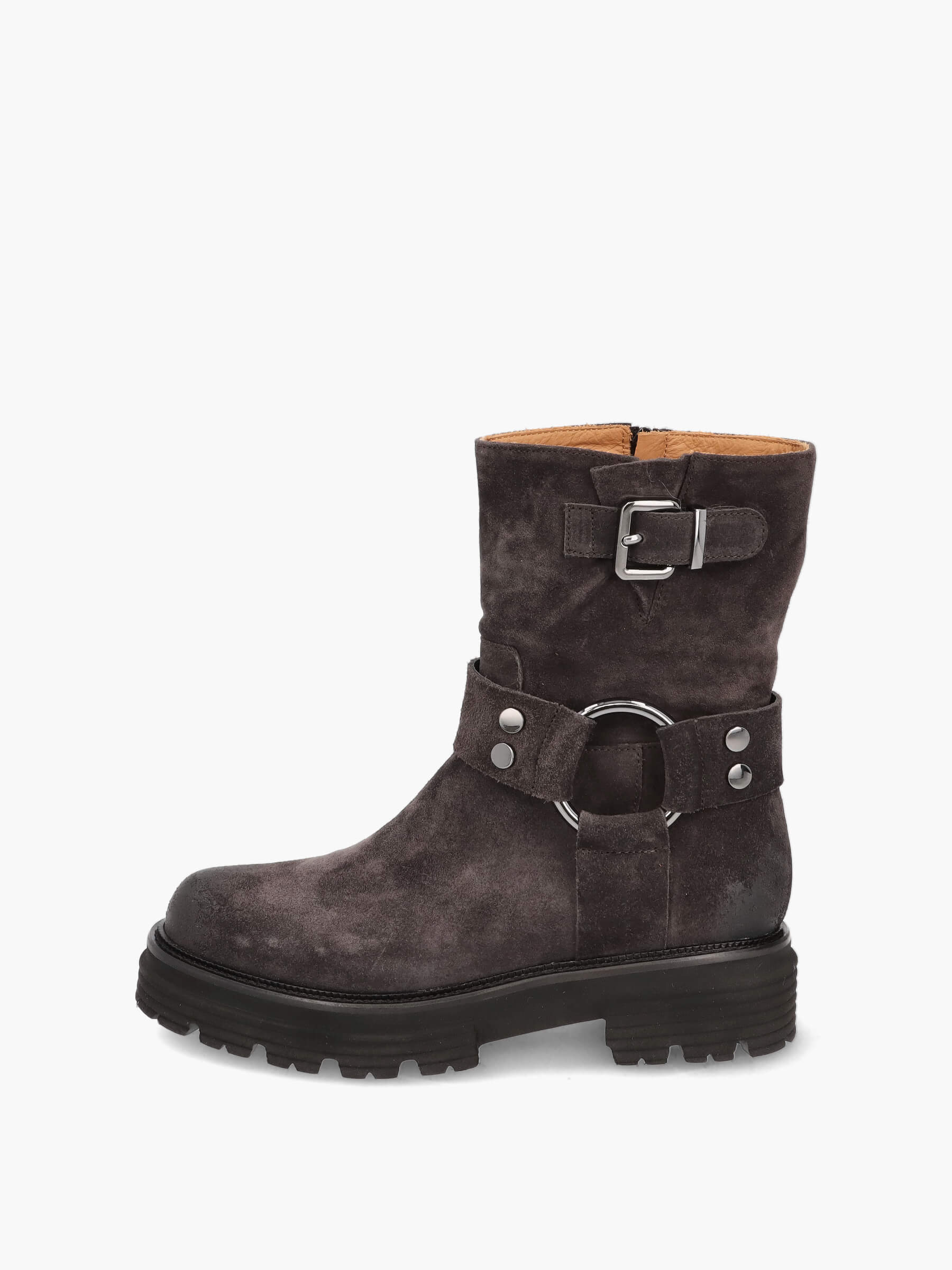 Stiefeletten grau, Bekleidung, Schuhwerk, Schuh, Wildleder