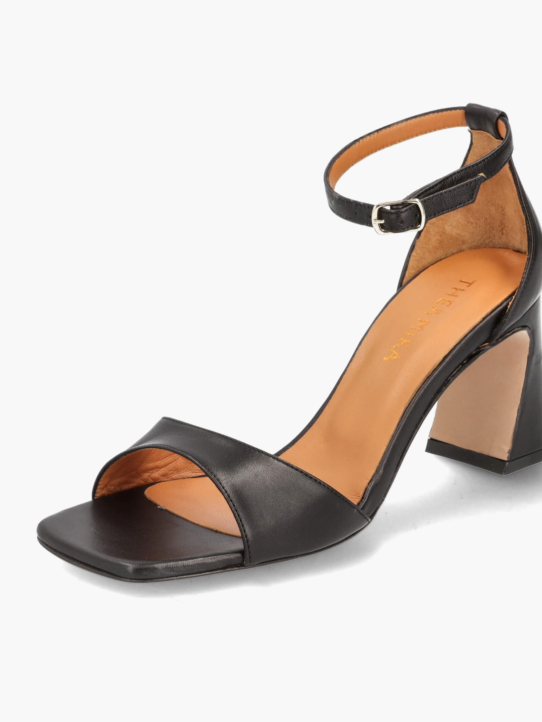 Sandalen schwarz 70 mm, Bekleidung, Schuhwerk, Sandale, Schuh, Hoher Absatz