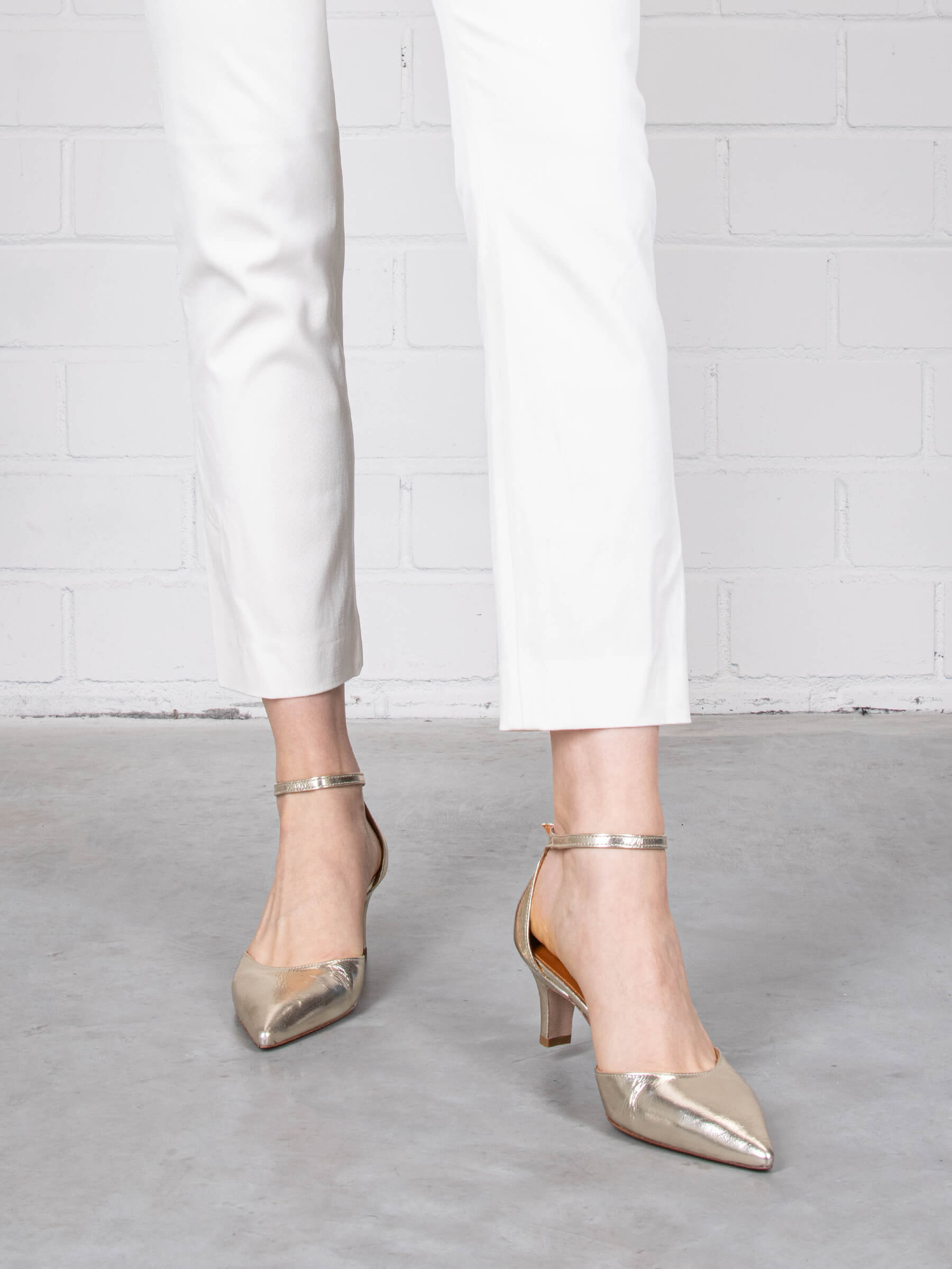 Sandalen metallic 50 mm
