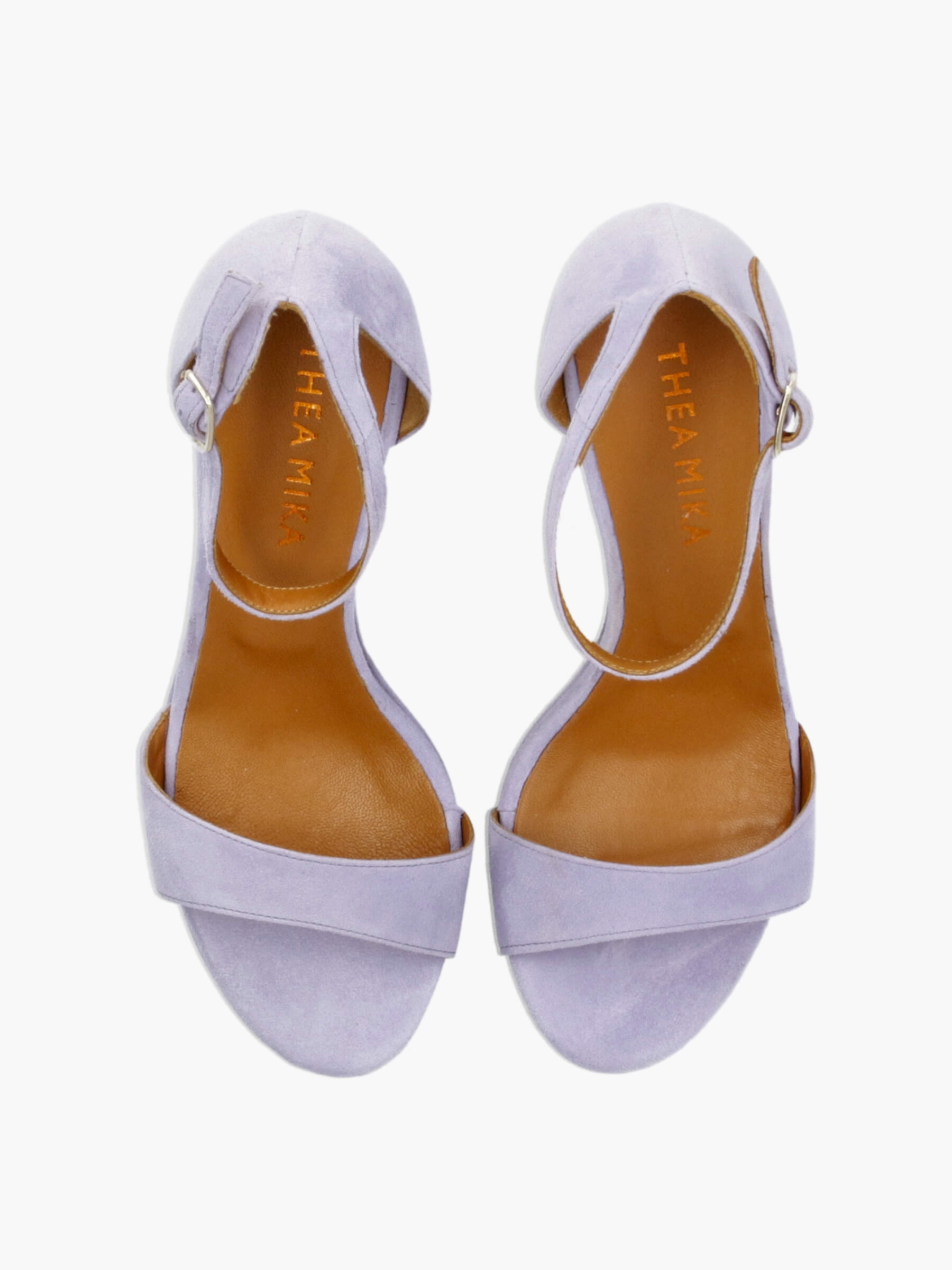 Plateau-Sandalen lila 100 mm, Bekleidung, Schuhwerk, Sandale, Schuh, Hoher Absatz