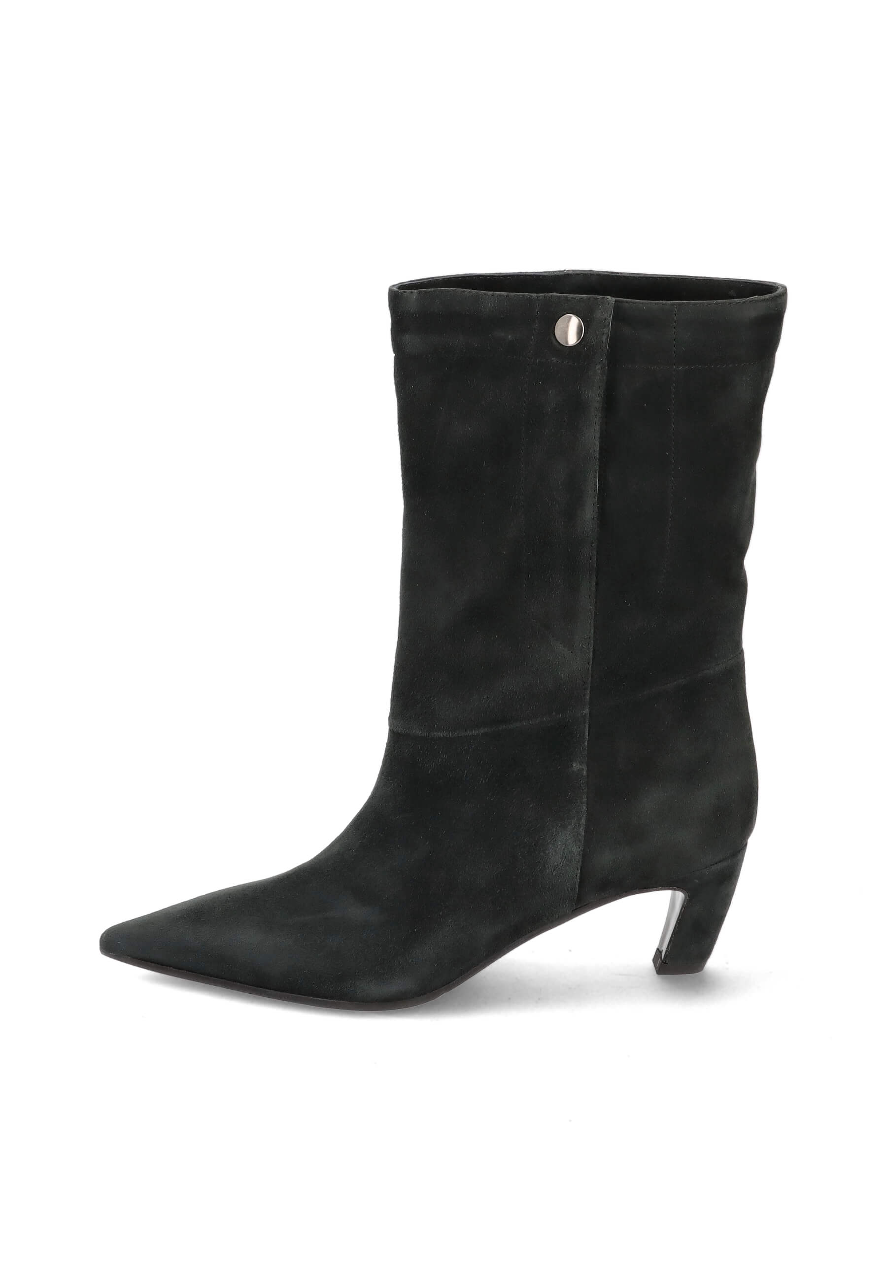 Stiefeletten grau 50 mm, Bekleidung, Schuhwerk, Schuh, Hoher Absatz