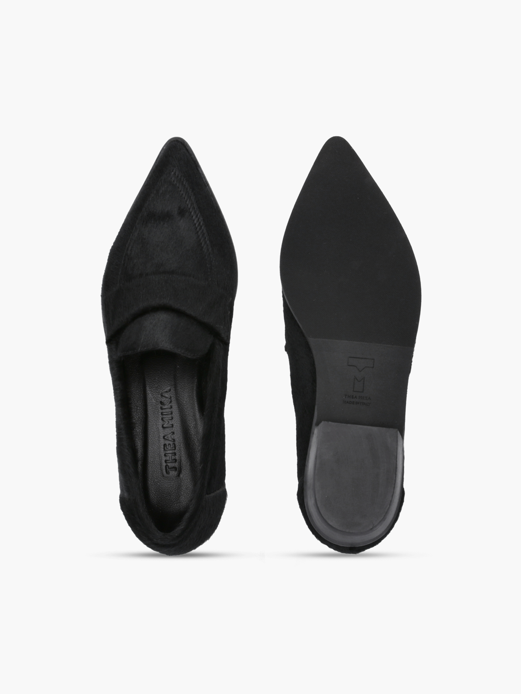 MIJU Kuhfell Schwarz, Bekleidung, Schuhwerk, Schuh, Sneaker