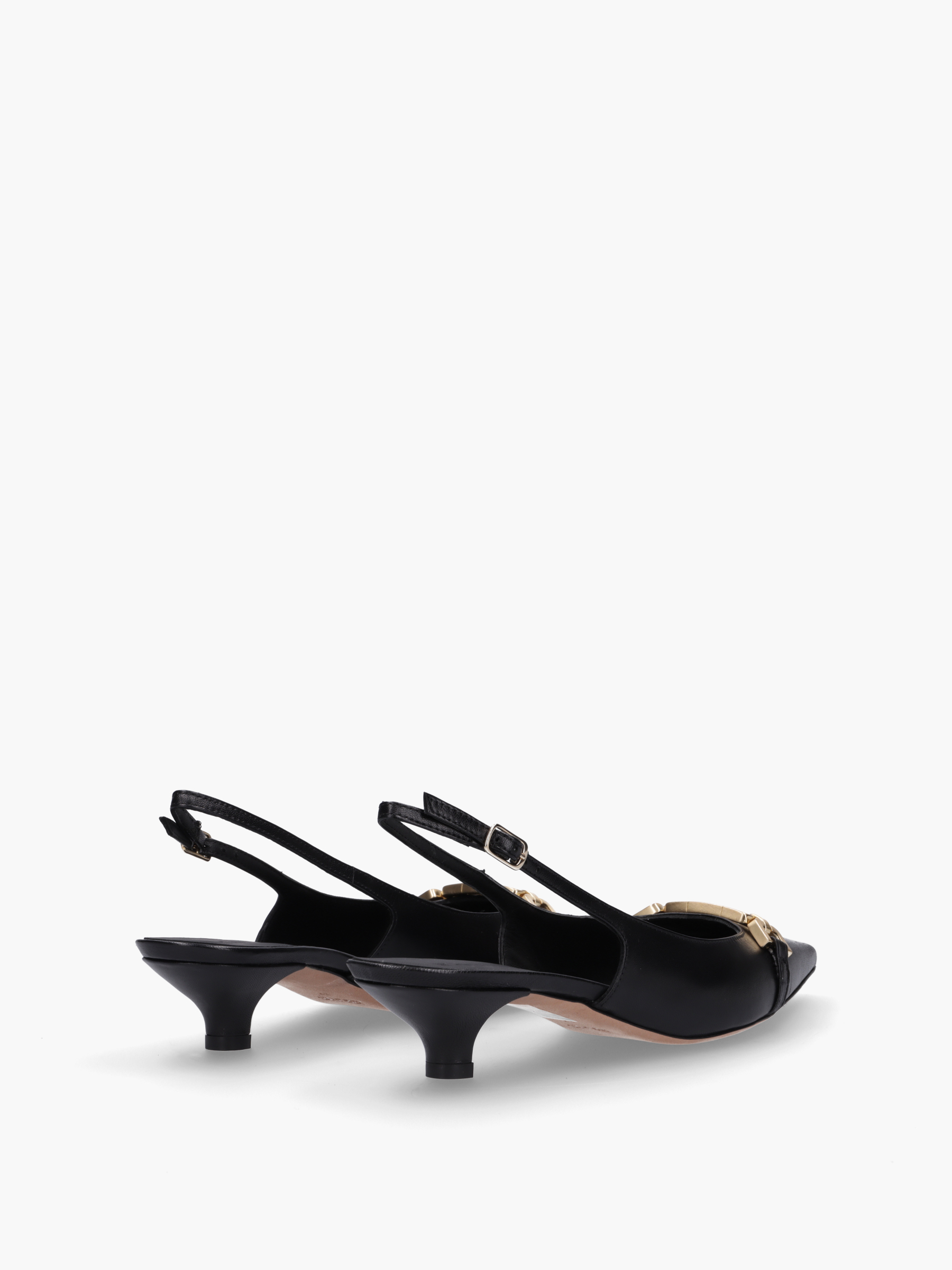 VIKA Glattleder Schwarz, Bekleidung, Schuhwerk, Sandale, Schuh, Hoher Absatz
