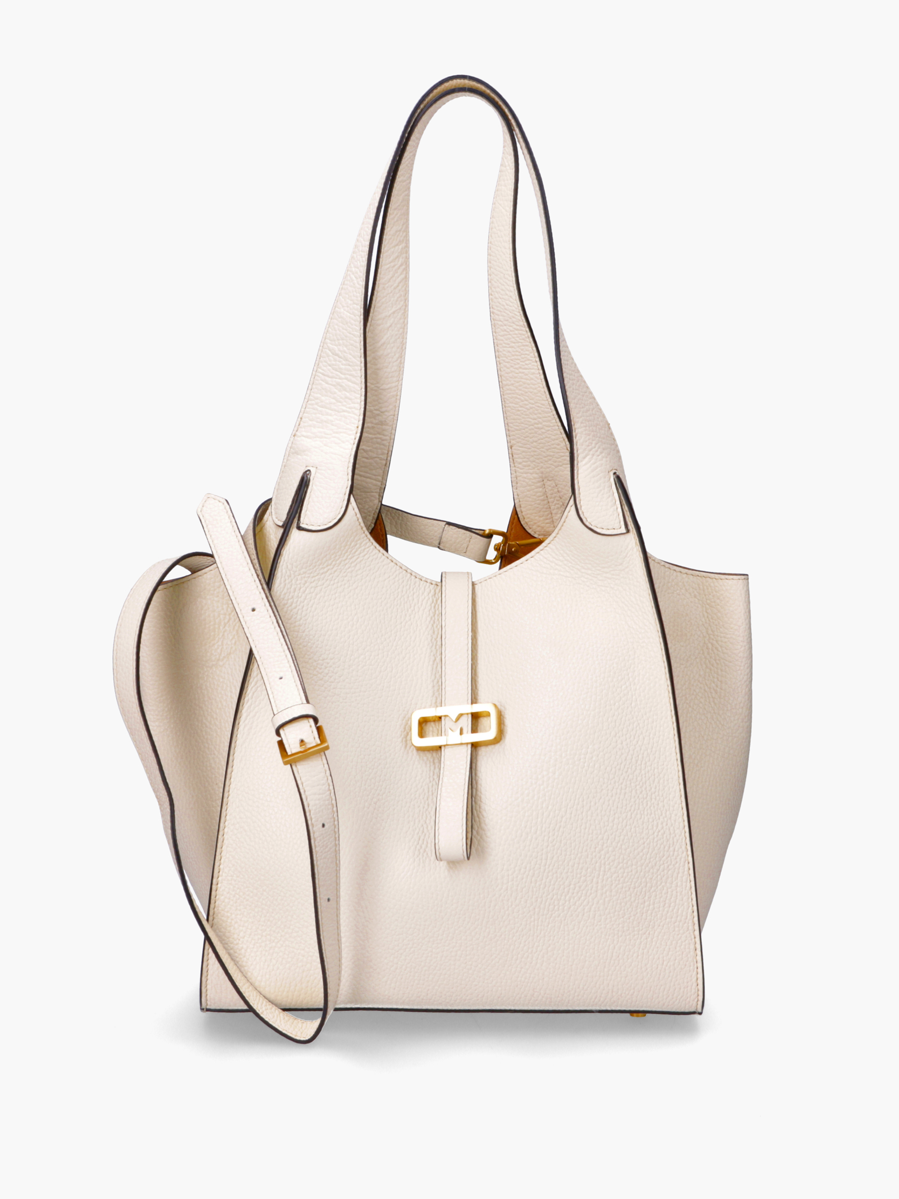 Lilou Kalbsleder Weiß, Zubehor, Tasche, Handtasche, Geldbörse, Tragetasche