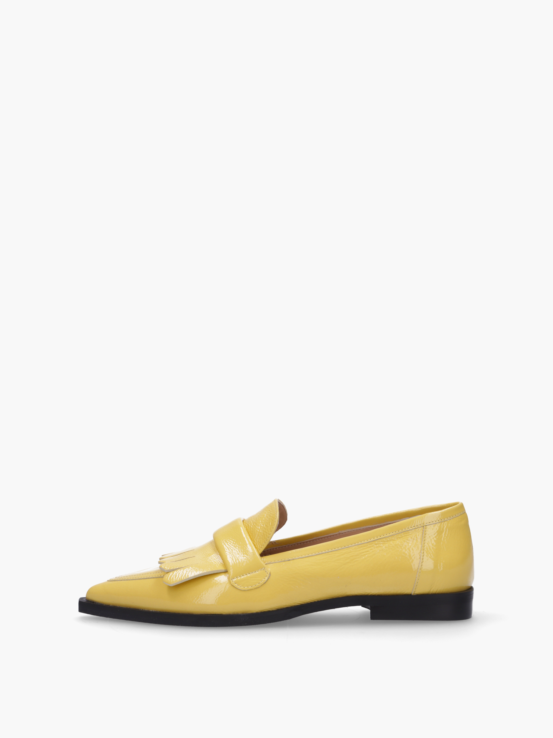 MINEE Lackleder Gelb, Bekleidung, Schuhwerk, Schuh, Sandale, Turnschuh
