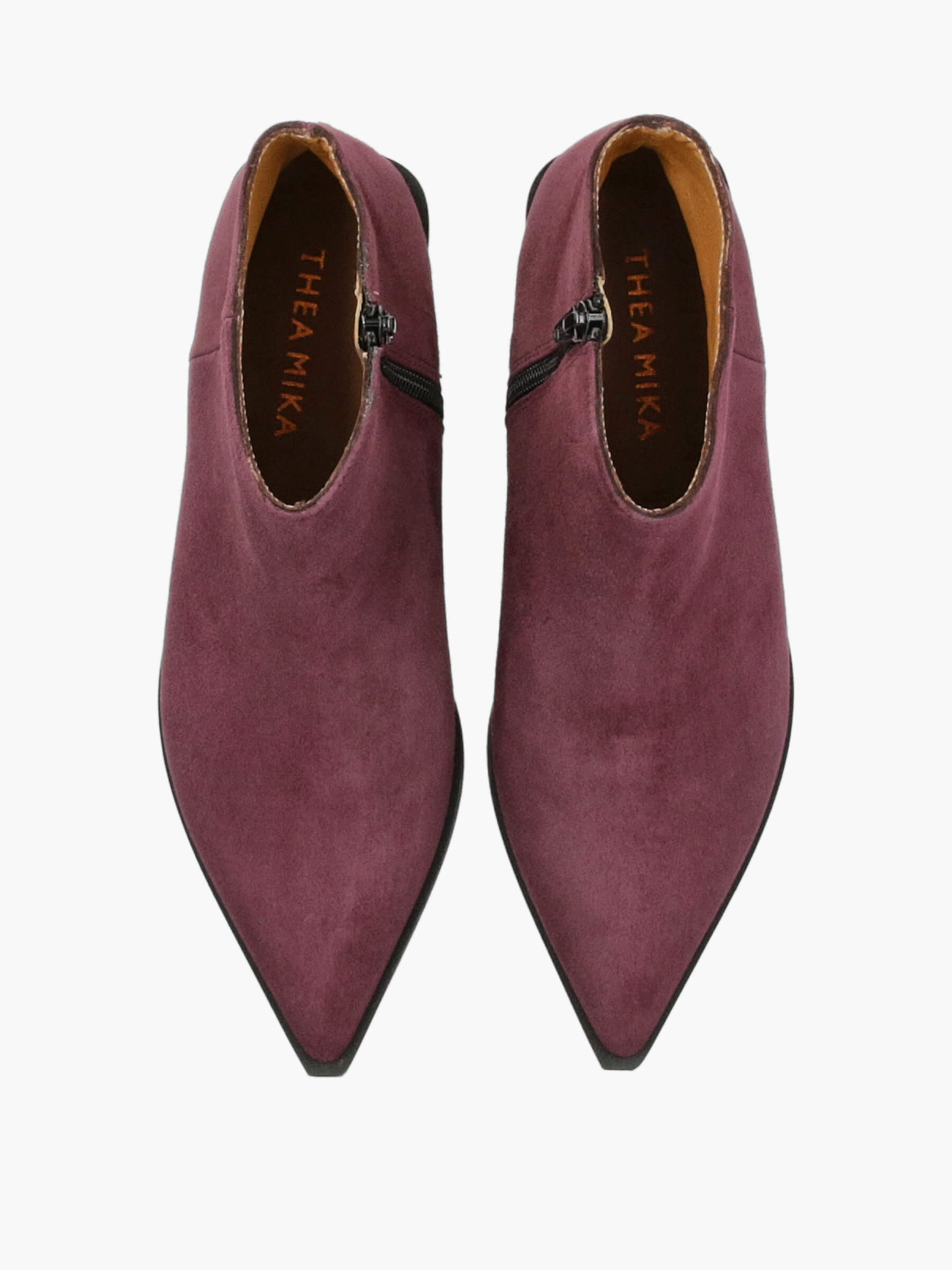 Stiefeletten-bordeaux-TM9140F-0010-0090-Thea-Mika_5_BM Stiefeletten vino, Wildleder, Kleidung, Schuhwerk, Schuh