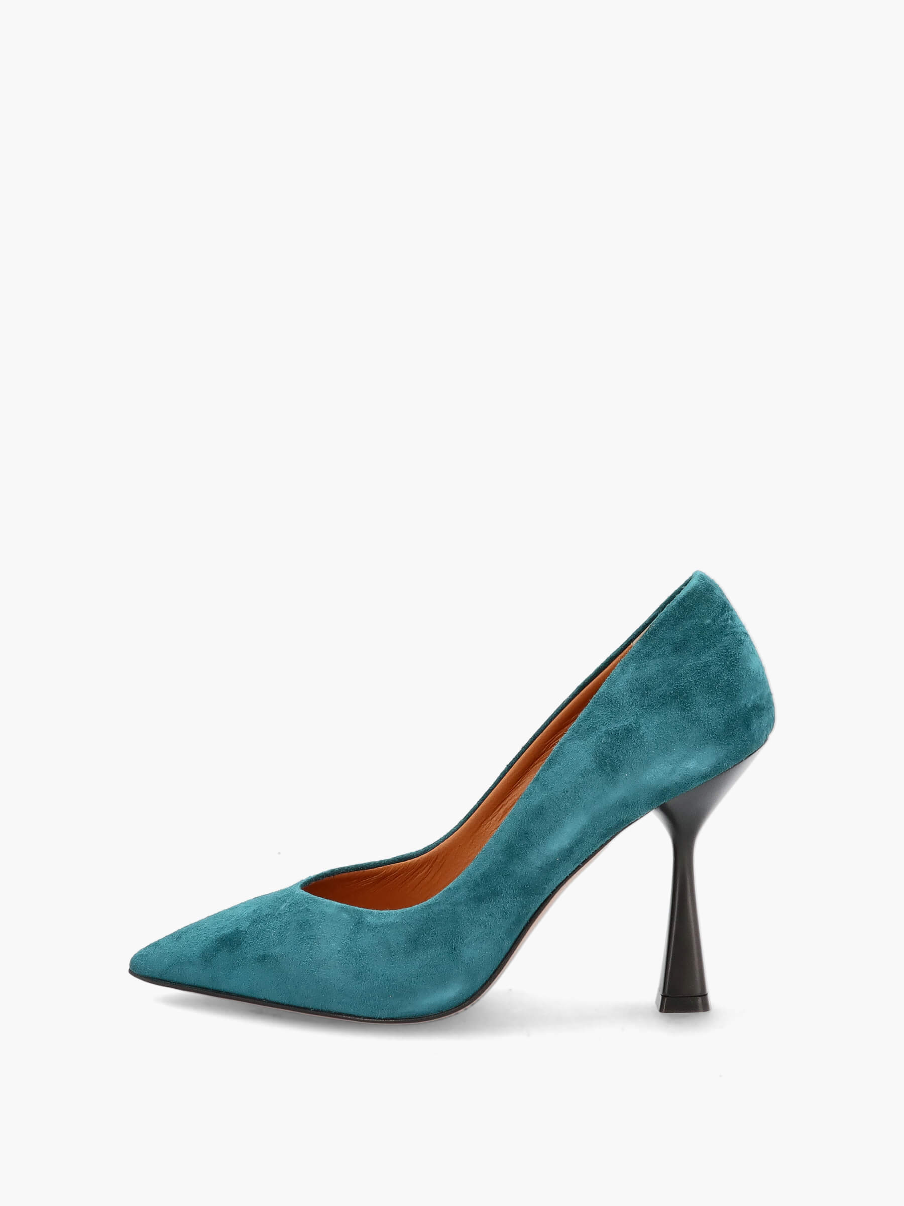 Pumps petrolio, Bekleidung, Schuhwerk, Schuh, Hoher Absatz, Wildleder
