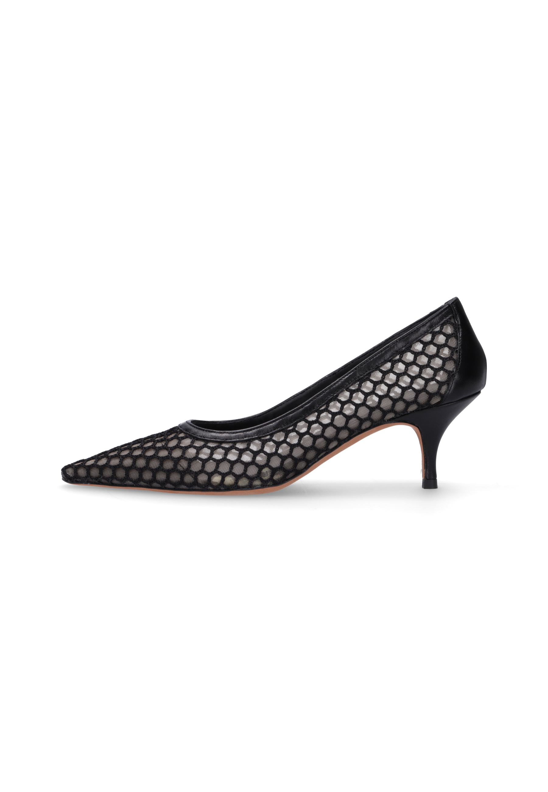 VARUN Glattleder Schwarz, Bekleidung, Schuhwerk, Schuh, Hoher Absatz