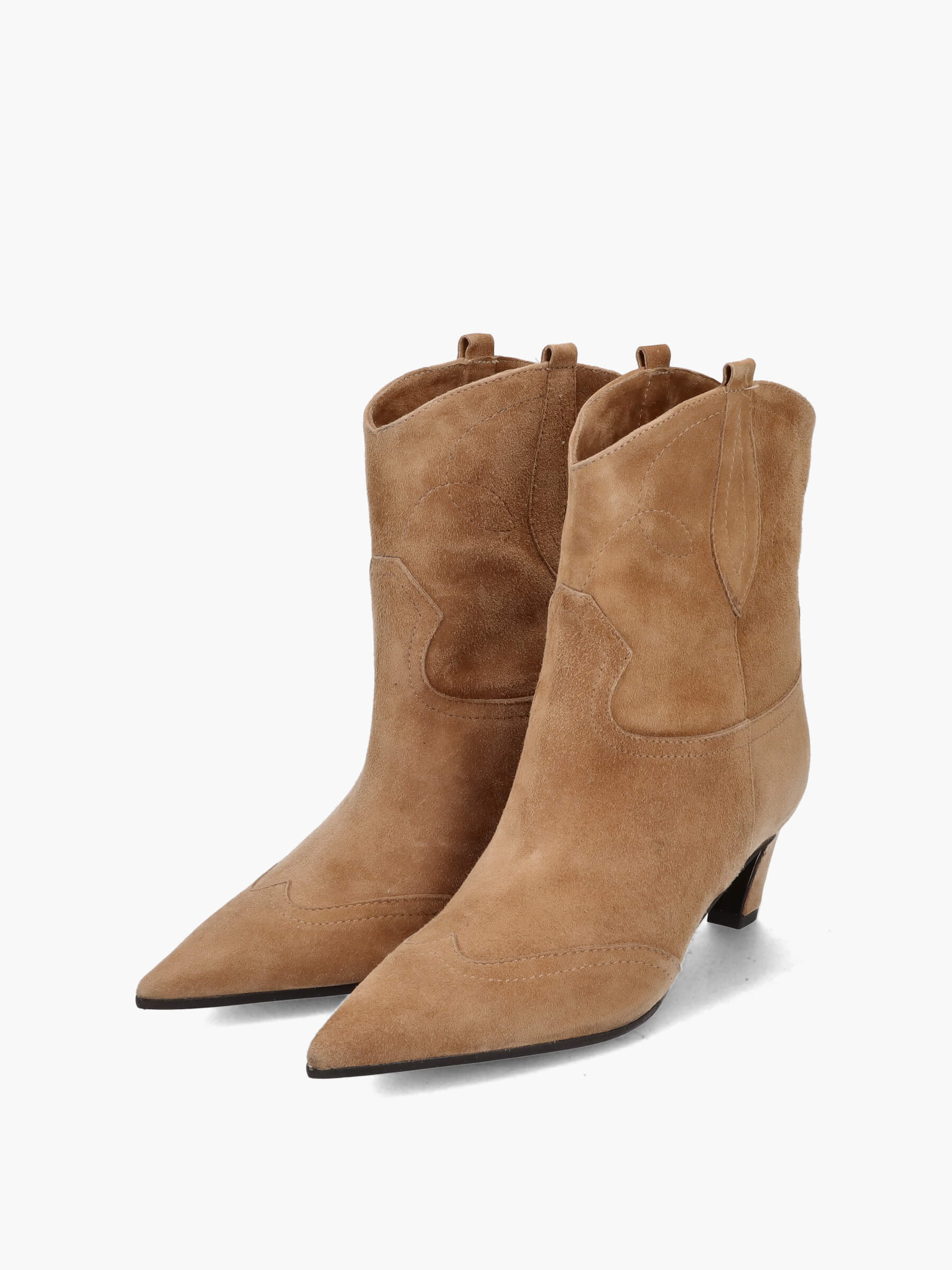 Cowboy boots braun 50 mm, Bekleidung, Schuhwerk, Schuh, Wildleder