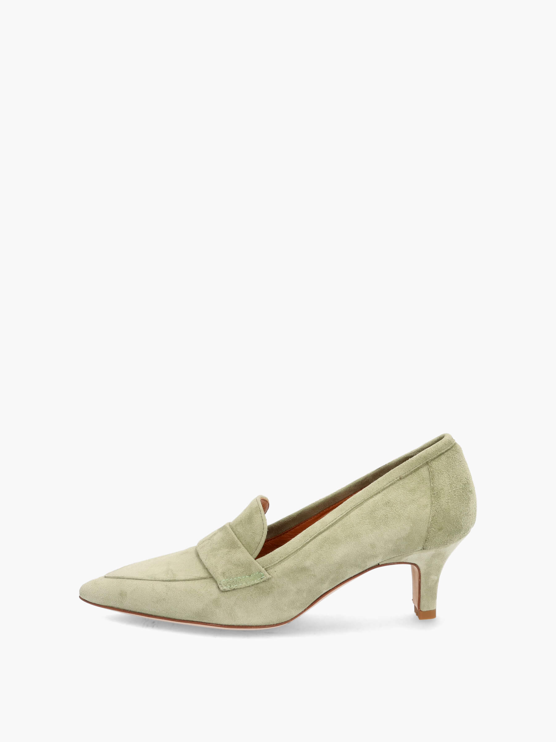 Loafer-Pumps timo 50 mm, Bekleidung, Schuhwerk, Schuh, Hoher Absatz, Wildleder