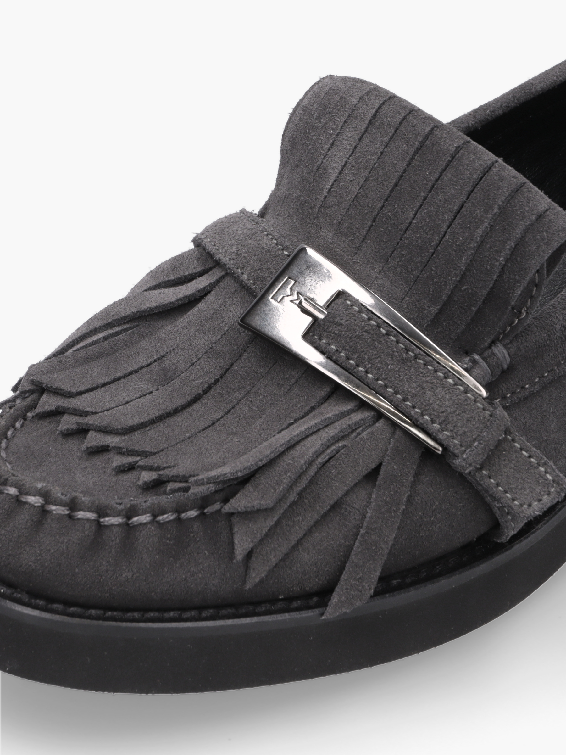 Mokassin-Grau-ERIXXXX-0010-0007-Thea-Mika_5_BM Mokassin Grau, Bekleidung, Schuhwerk, Schuh, Sandale, Turnschuh