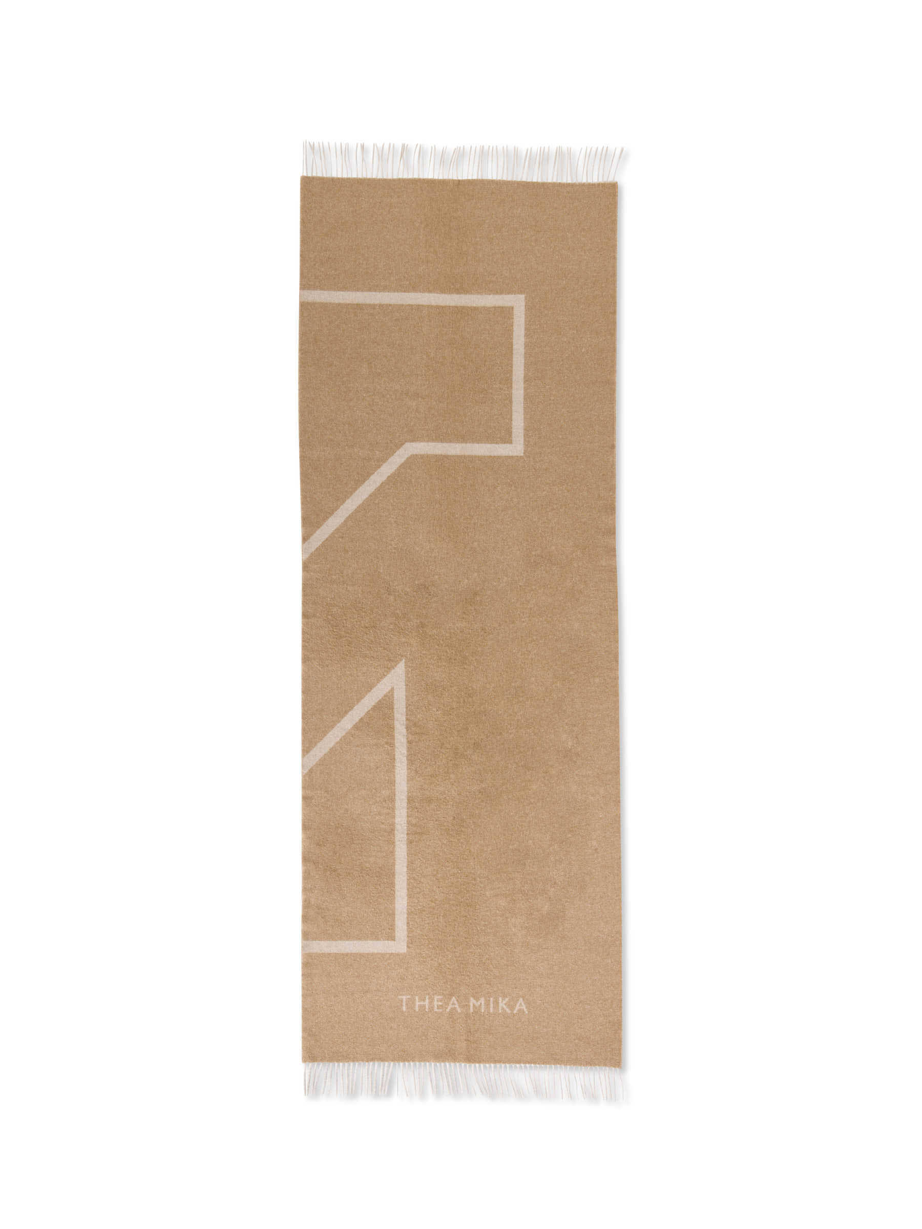 MALINA Camel, Dekoration für Zuhause, Teppich, Leinen