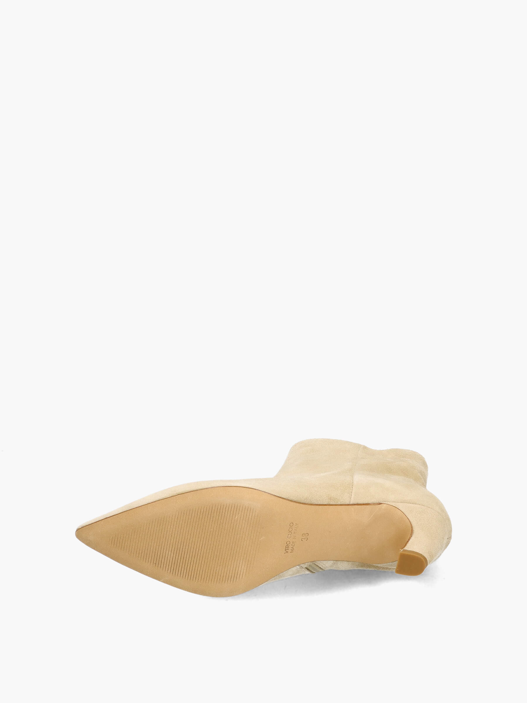 Stiefeletten-beige-50-mm-TM8867B-0010-0030-Thea-Mika_4_BM Stiefeletten beige 50 mm, Bekleidung, Schuhwerk, Schuh, Wildleder