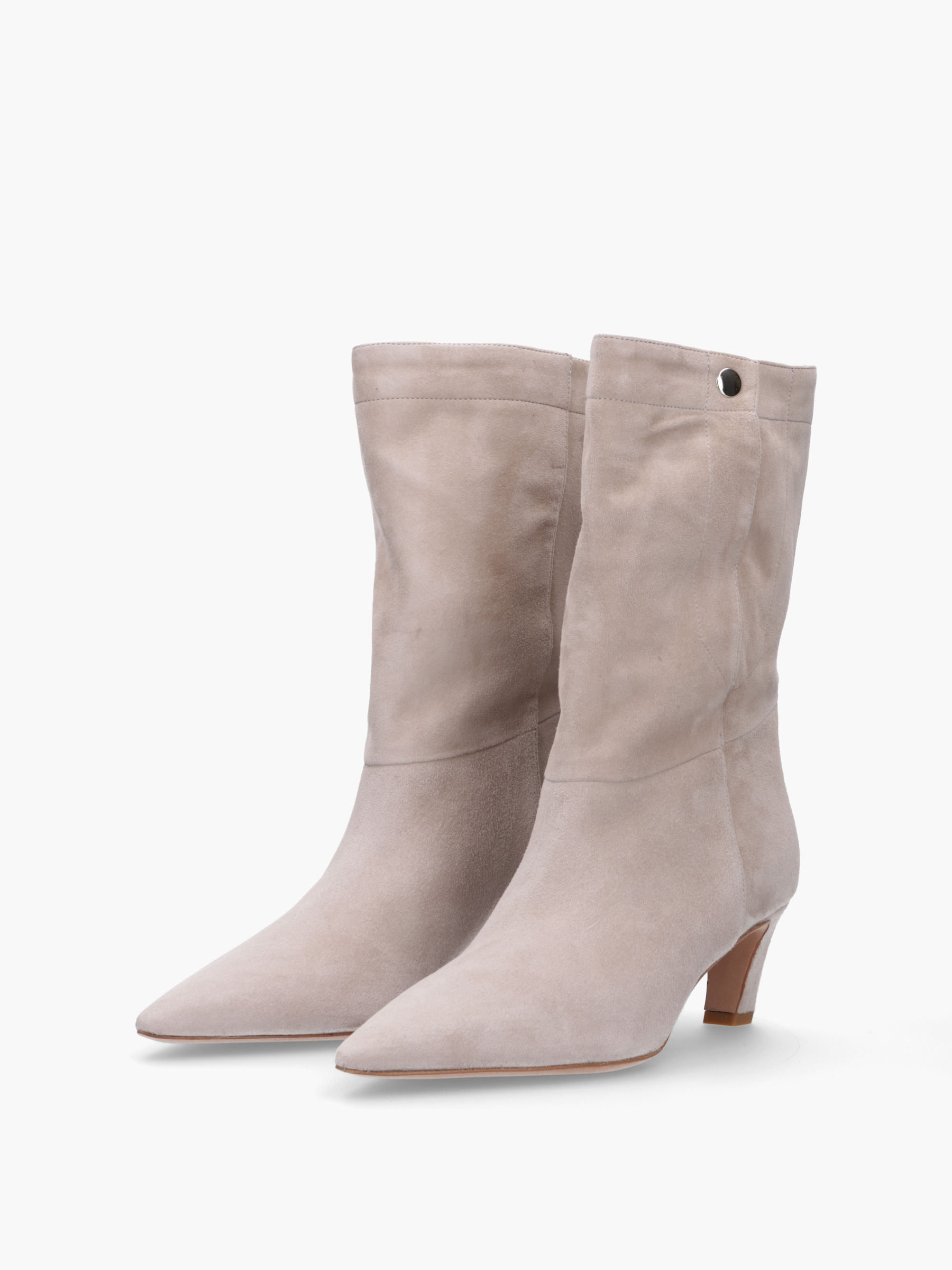 VANTA Veloursleder Grau, Bekleidung, Schuhwerk, Schuh, Hoher Absatz