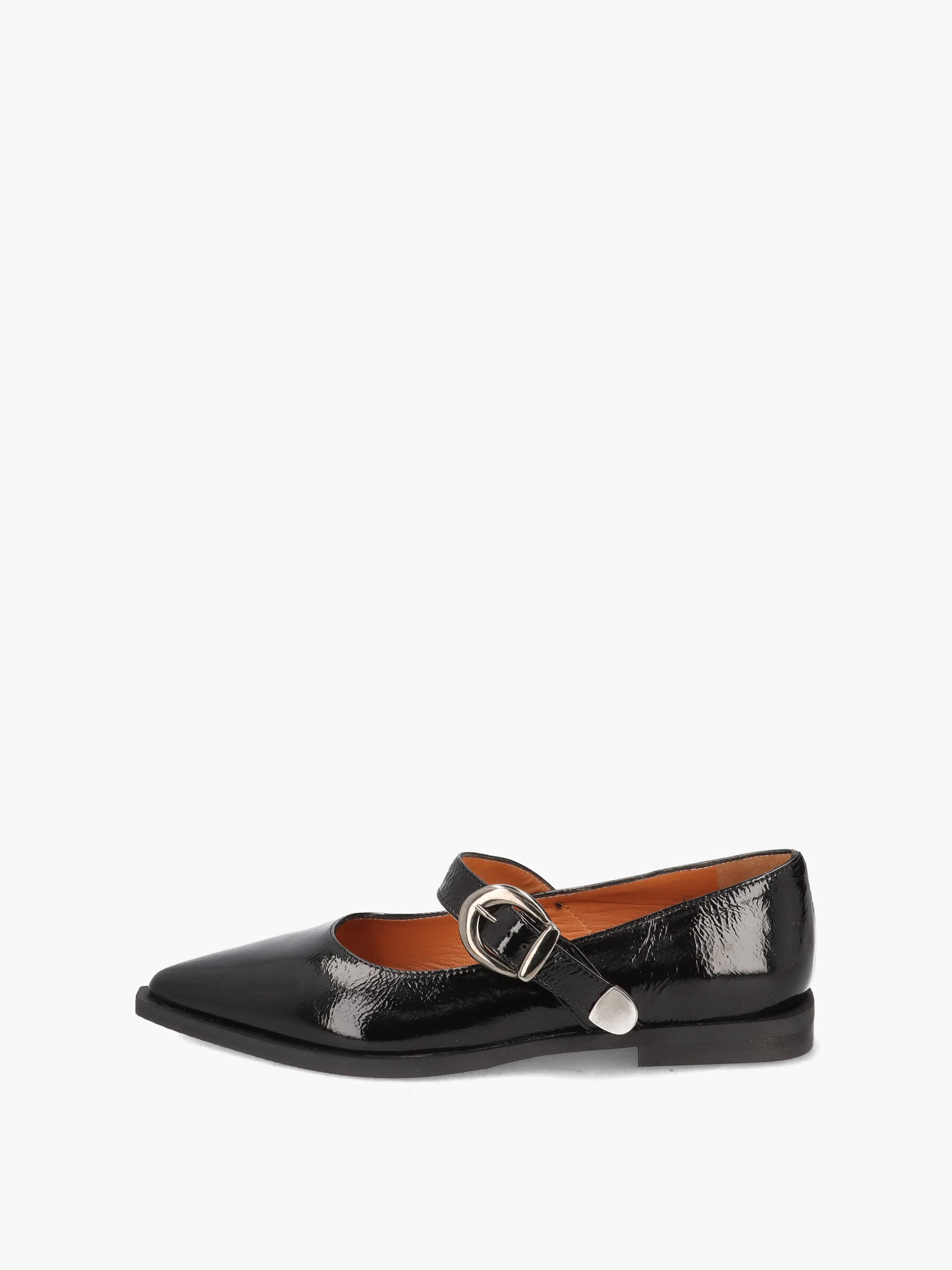Ballerinas-schwarz-TM9118F-0012-0001-Thea-Mika_1_BM Ballerinas schwarz, Schuhwerk, Sandale, Schuh, Zubehör, Schnalle