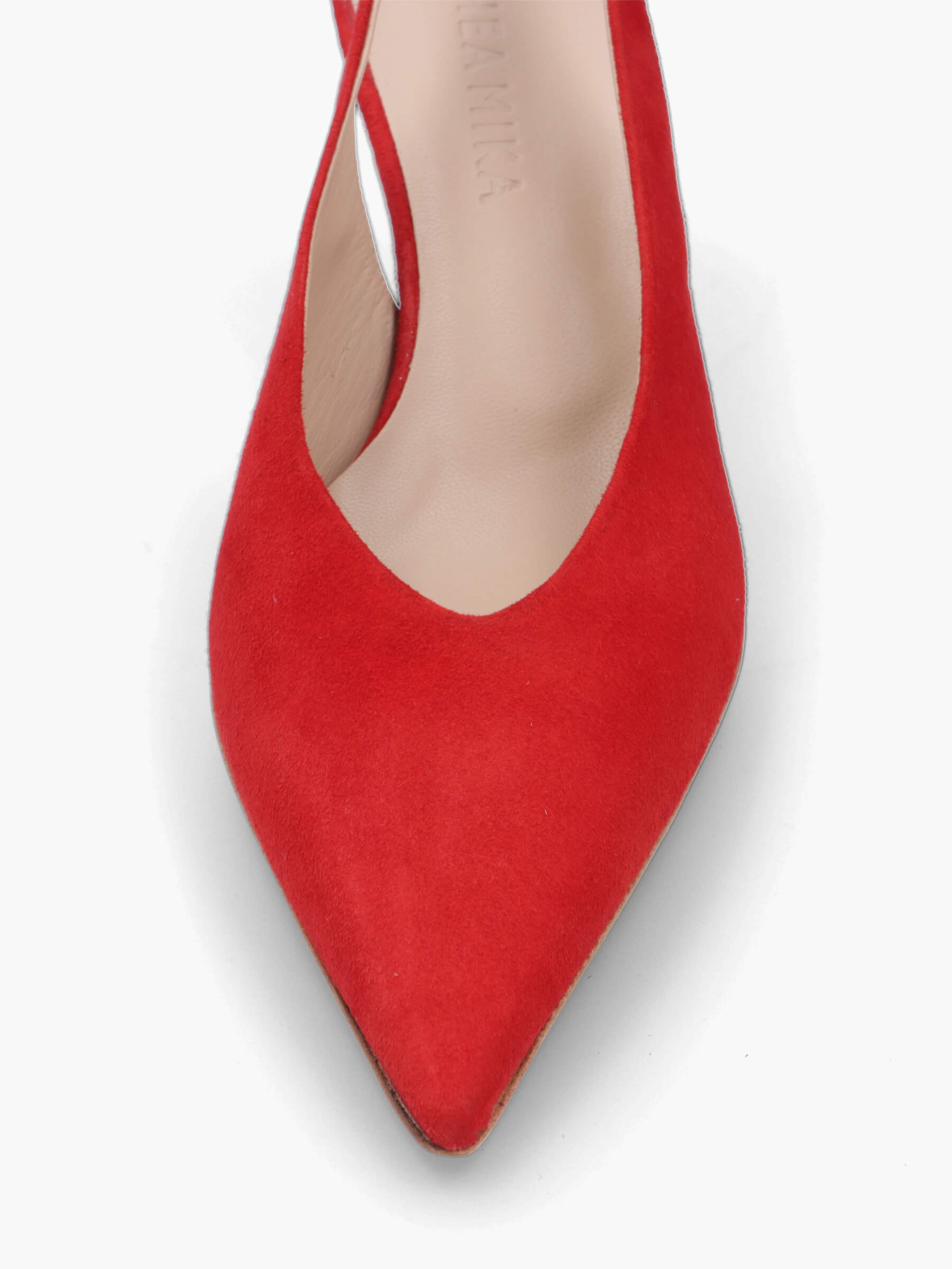 VI Veloursleder Rot, Bekleidung, Schuhwerk, Schuh, Hoher Absatz