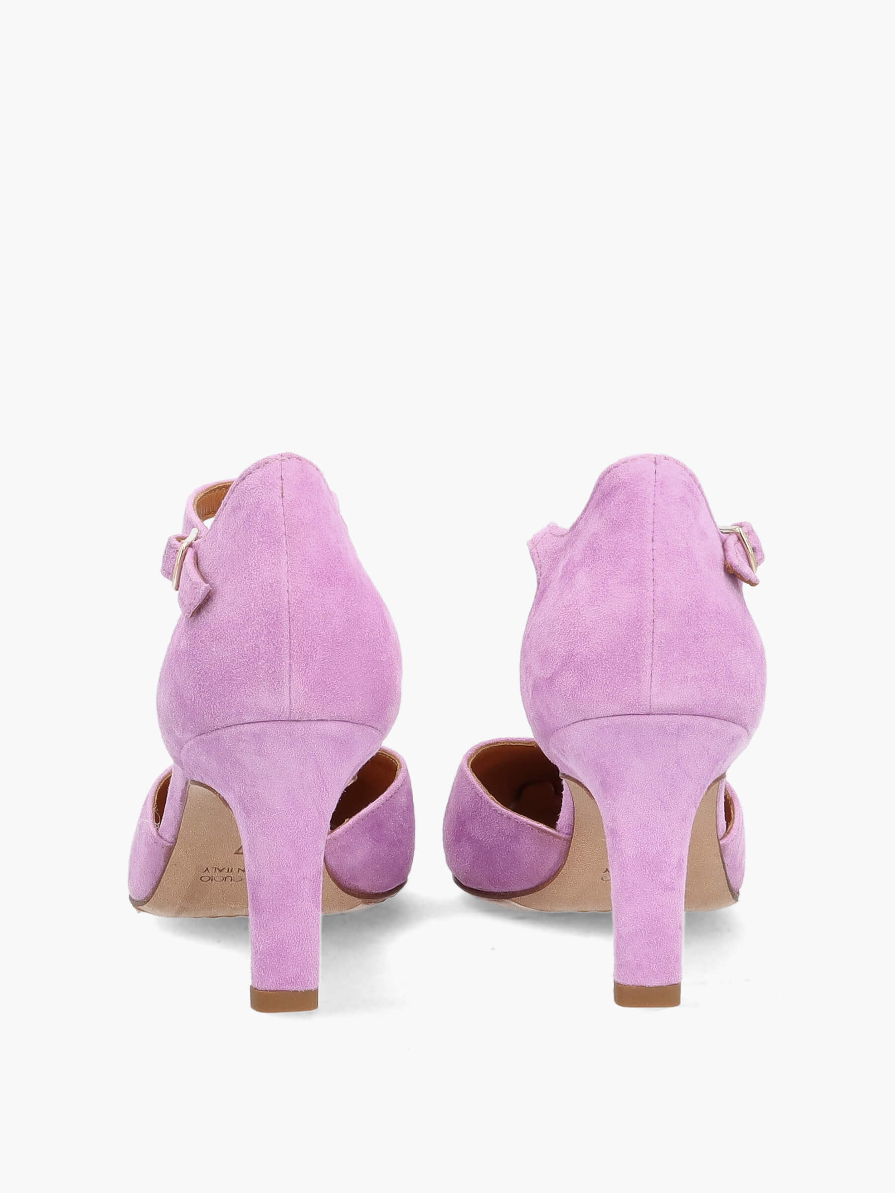 Pumps lilla 70 mm, Bekleidung, Schuhwerk, Schuh, Hoher Absatz, Wildleder
