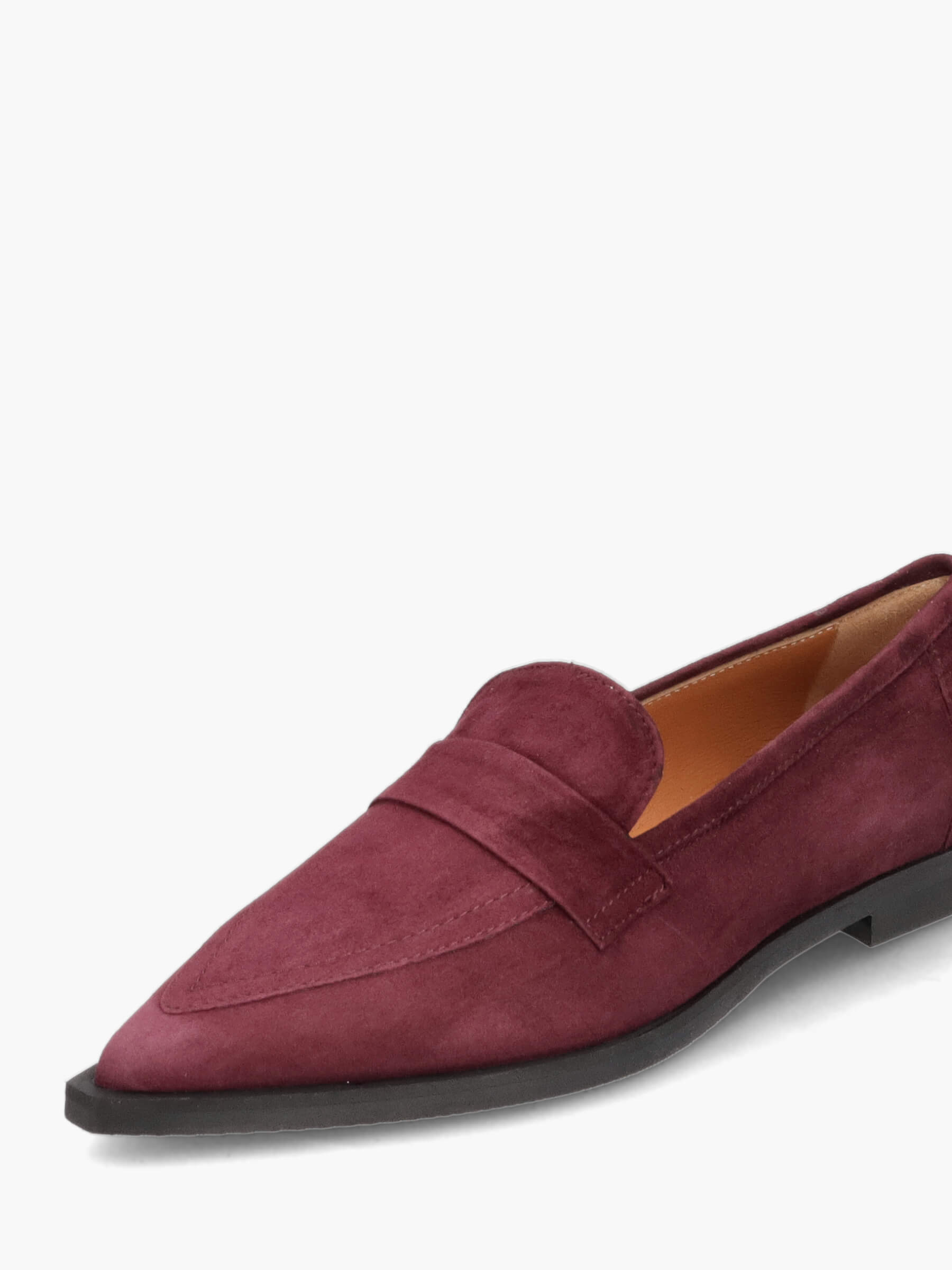 Mokassins dunkelrot, Wildleder, Kleidung, Schuhwerk, Schuh