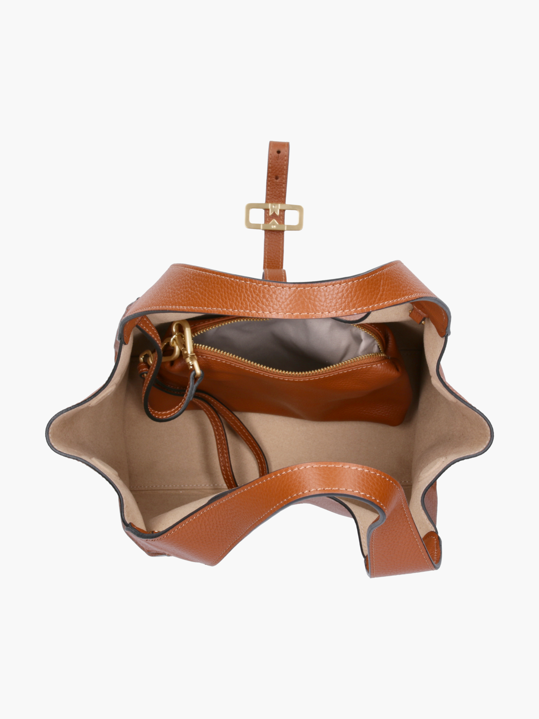 Lily Kalbsleder Cognac, Zubehor, Tasche, Handtasche, Geldbörse