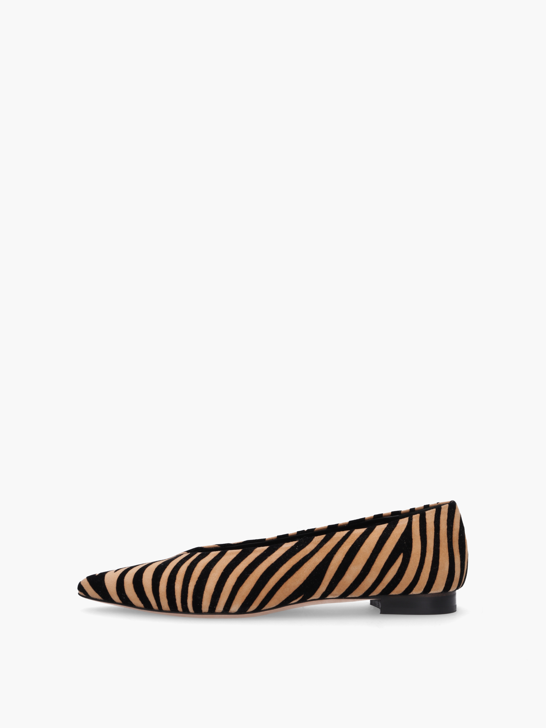 MATA Veloursleder Zebra, Schuh, Krawatte, Wildleder, Hoher Absatz, Sandale
