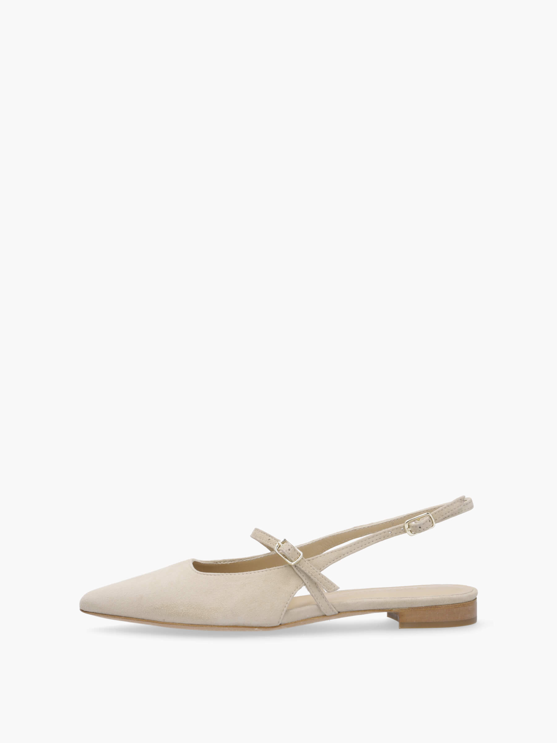 MEGUMI Veloursleder Beige, Bekleidung, Schuhwerk, Sandale, Schuh, Hoher Absatz