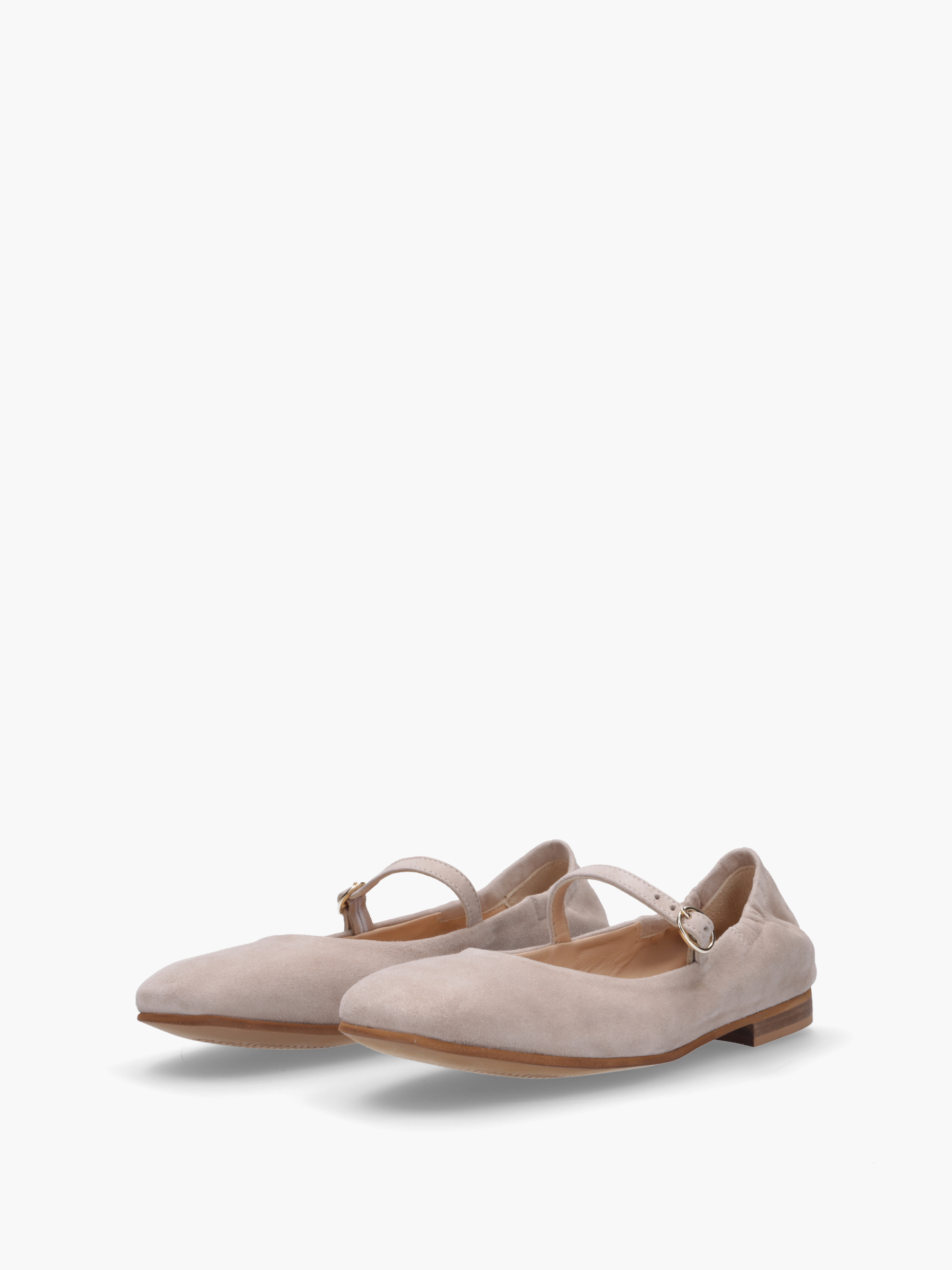 BINTI-Veloursleder-Beige-TM09201-0010-0216-Thea-Mika_2_BM BINTI Veloursleder Beige, Bekleidung, Schuhwerk, Sandale, Schuh