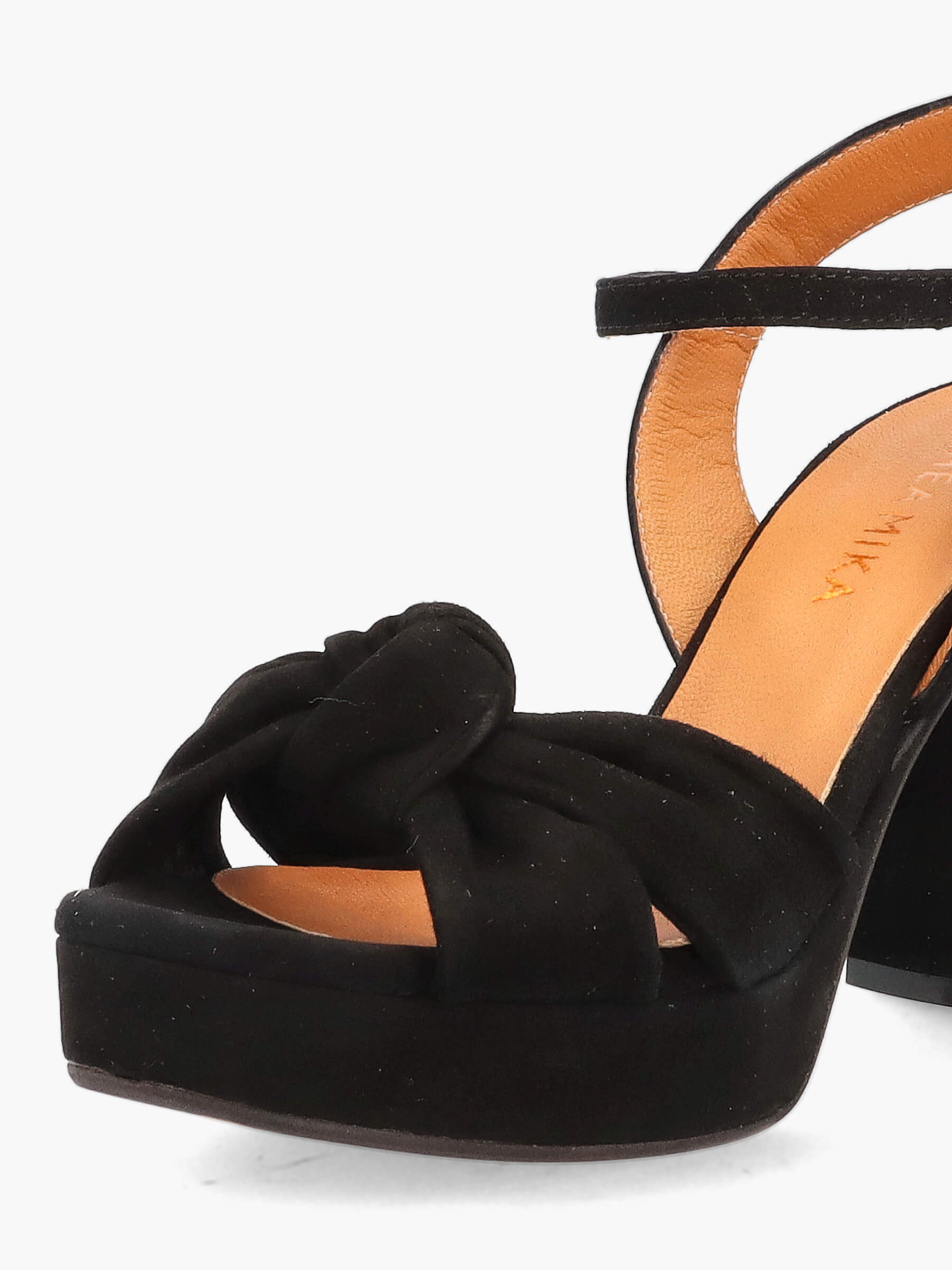 Platform sandals nero