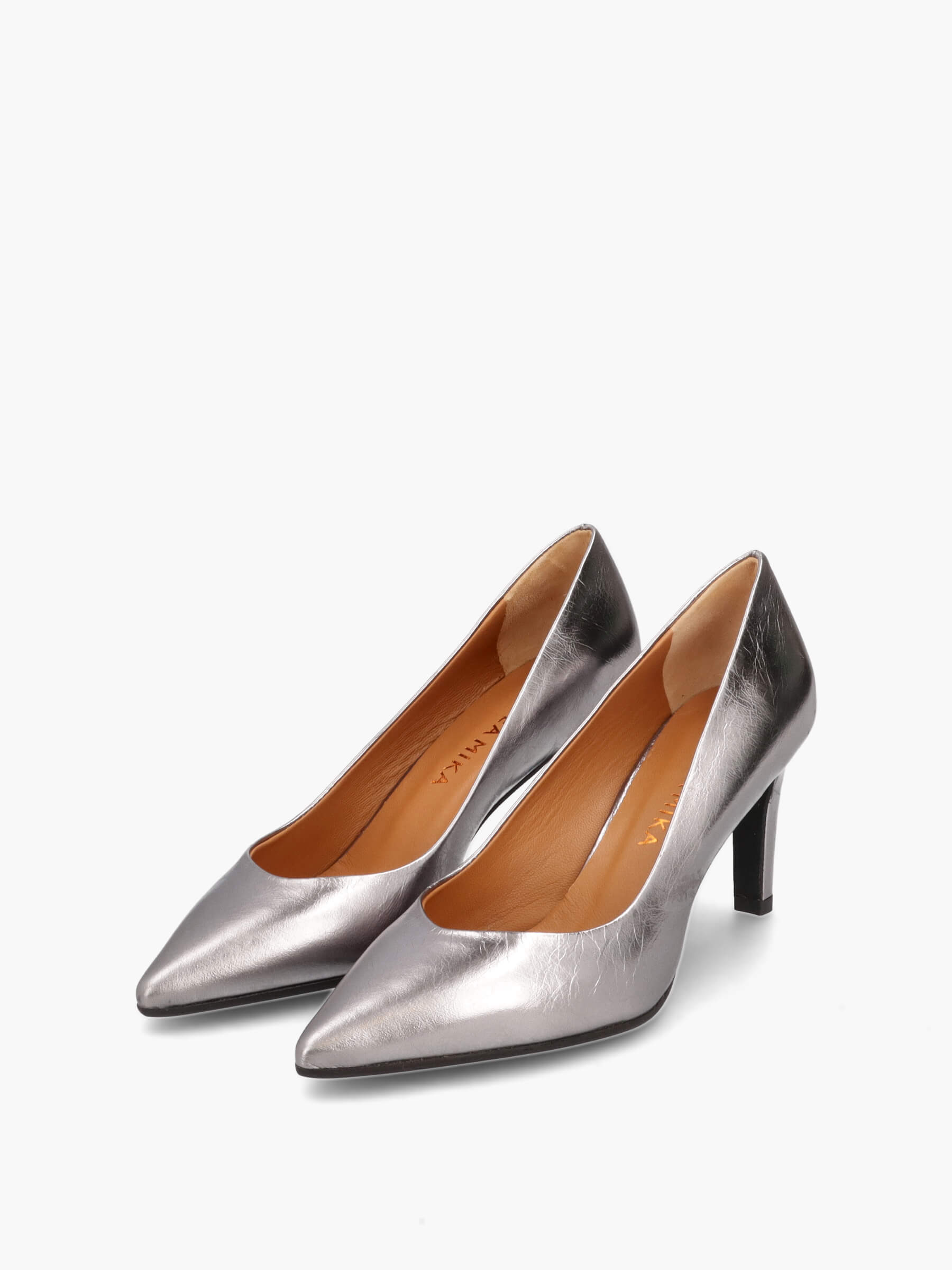Pumps silber 70 mm, Bekleidung, Schuhwerk, Schuh, Hoher Absatz