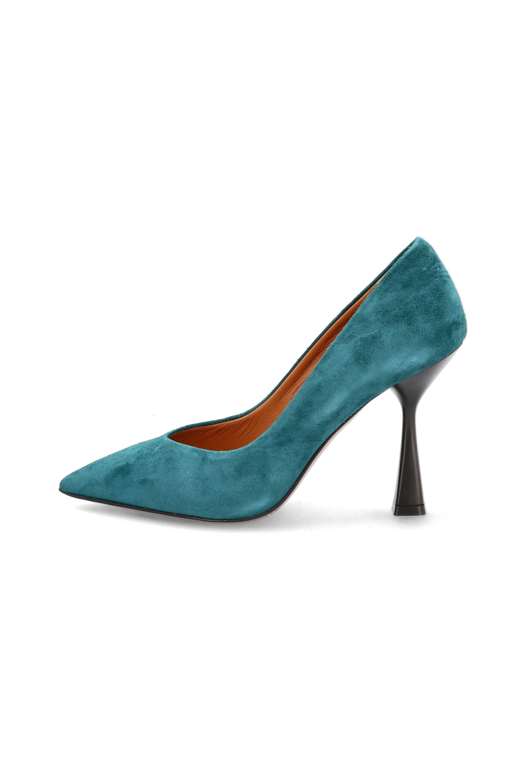 Pumps petrolio, Bekleidung, Schuhwerk, Schuh, Hoher Absatz, Wildleder