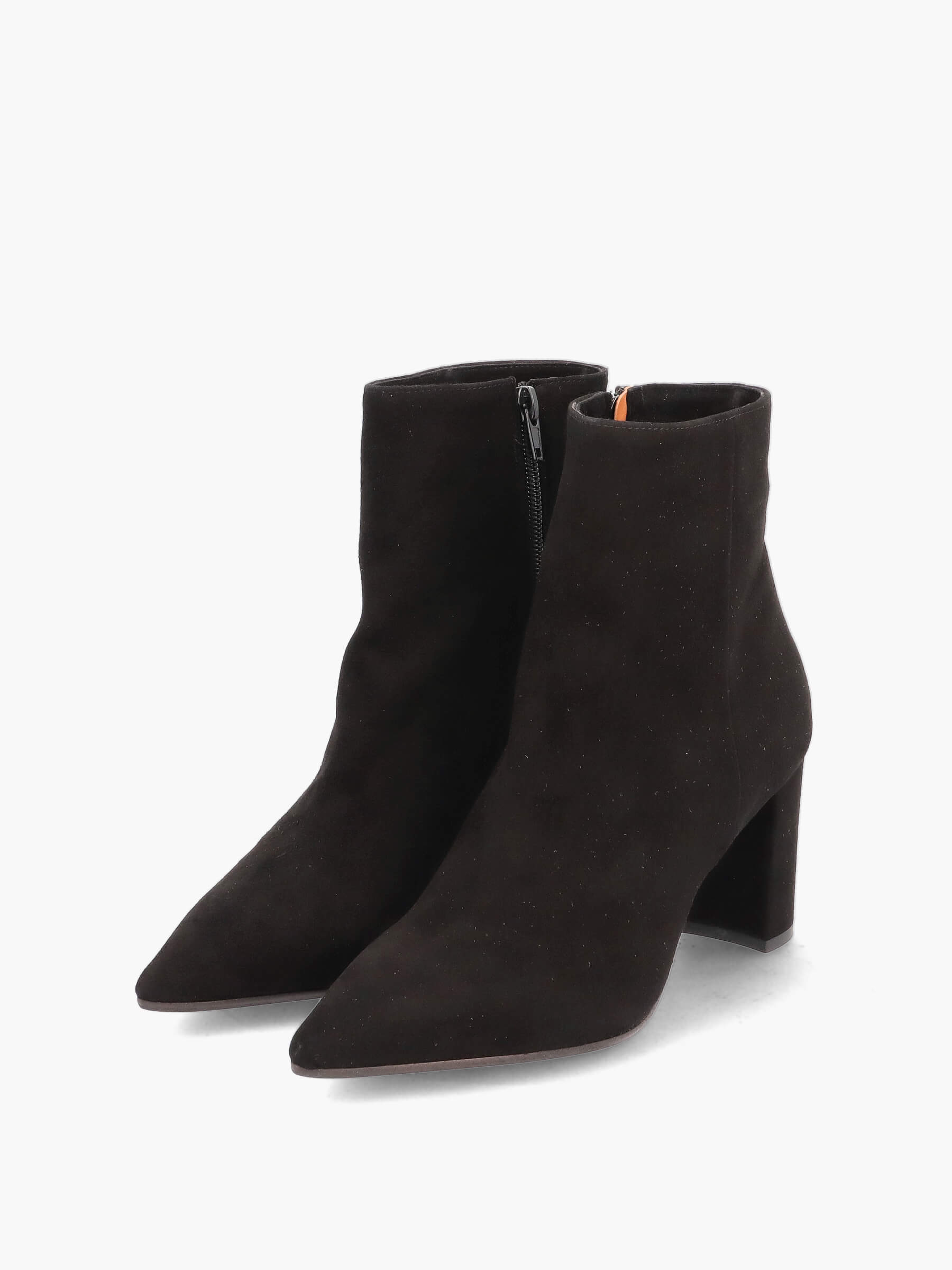 Stiefeletten-nero-70-mm-TM8773V-0010-0001-Thea-Mika_2_BM Stiefeletten nero 70 mm, Bekleidung, Schuhwerk, Schuh, Hoher Absatz, Wildleder