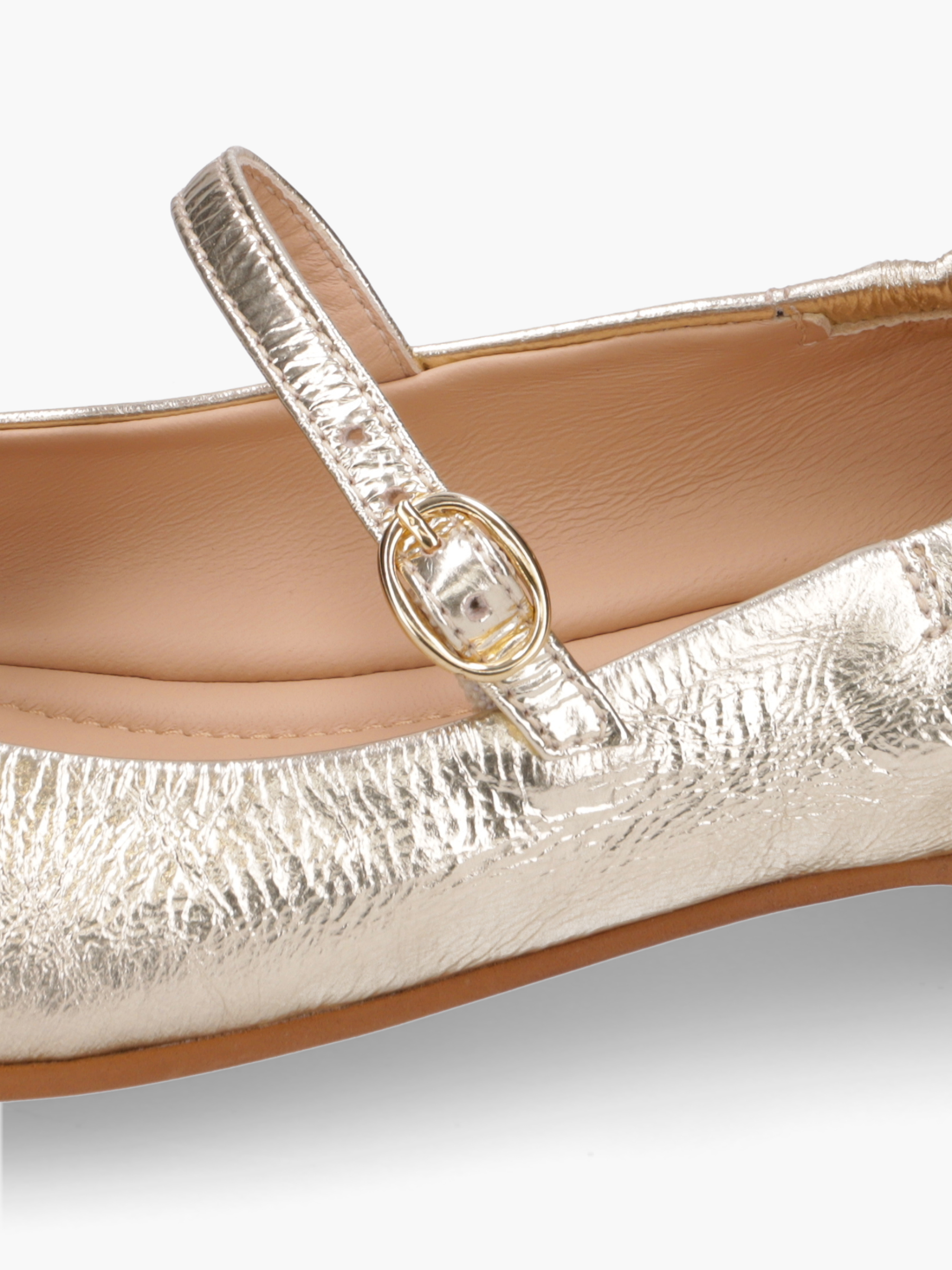 BINTI-Metallic-Leder-Gold-TM09201-0036-0084-Thea-Mika_9_BM BINTI Metallic-Leder Gold, Schuh, Zubehör, Hoher Absatz, Schnalle, Sandale