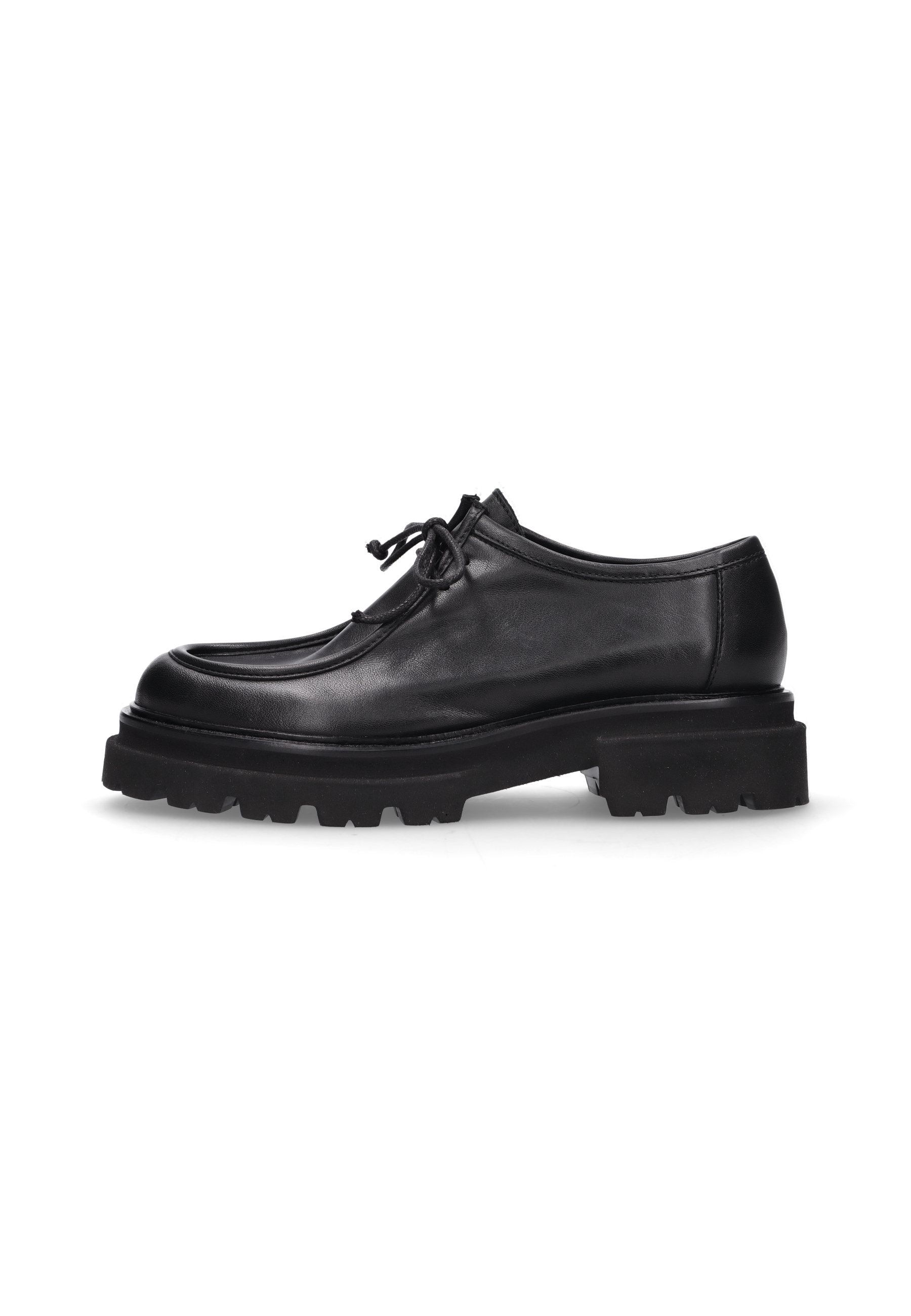 CHIEKO Glattleder Schwarz, Bekleidung, Schuhwerk, Schuh, Sneaker