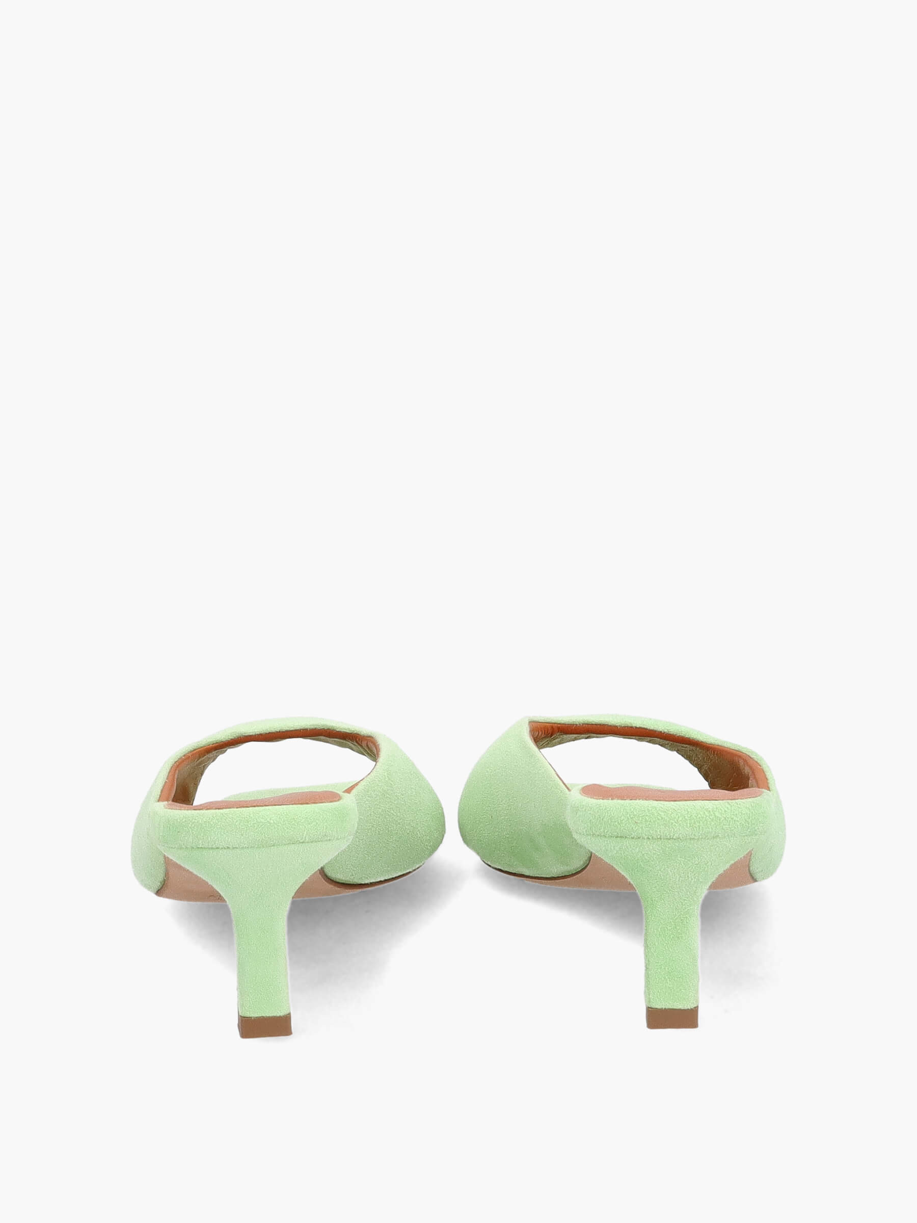 Mules grün 50 mm, Bekleidung, Schuhwerk, Hoher Absatz, Schuh, Sandale