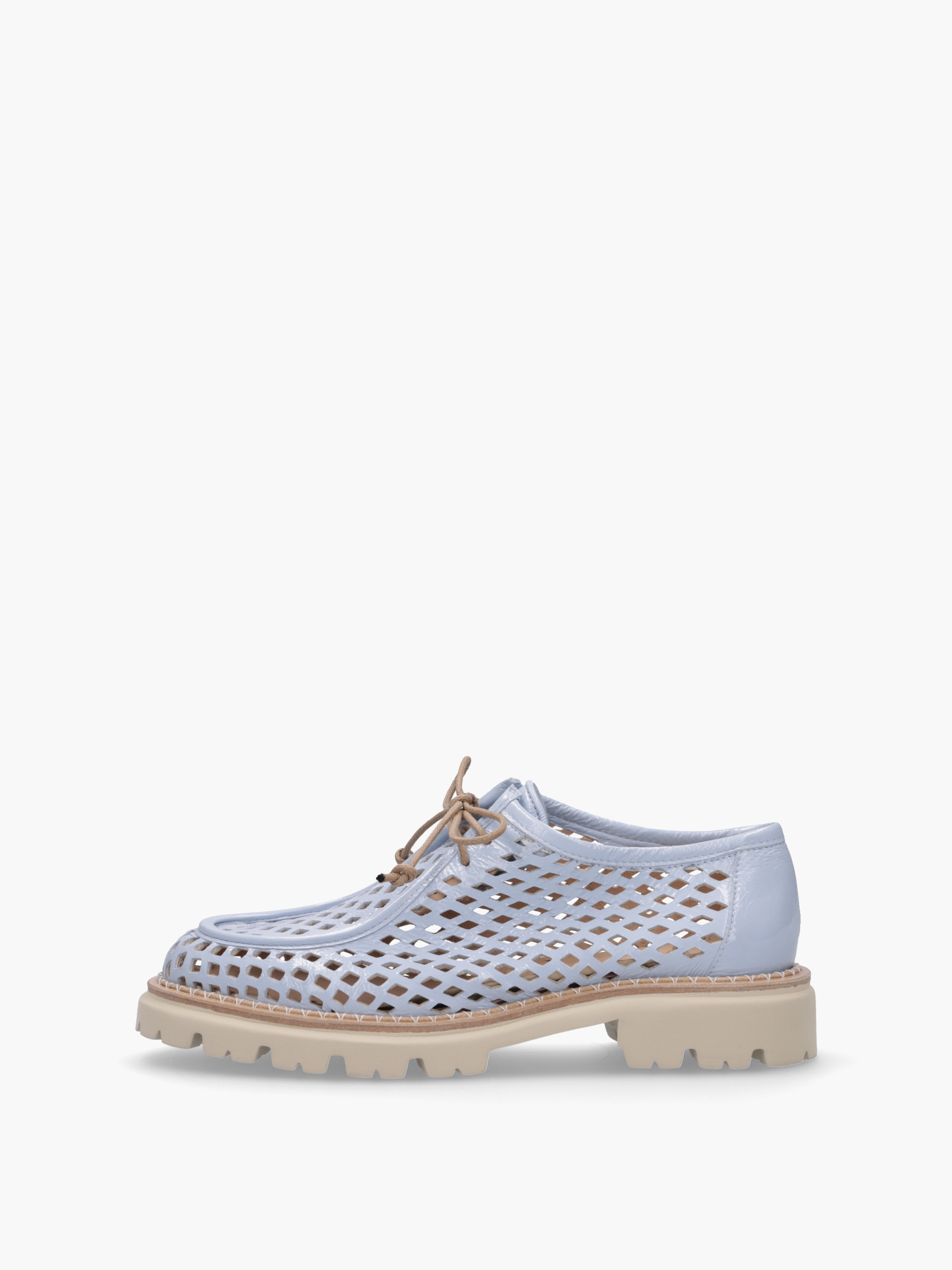 CHISE Lackleder Weiß, Bekleidung, Schuhwerk, Schuh, Sneaker