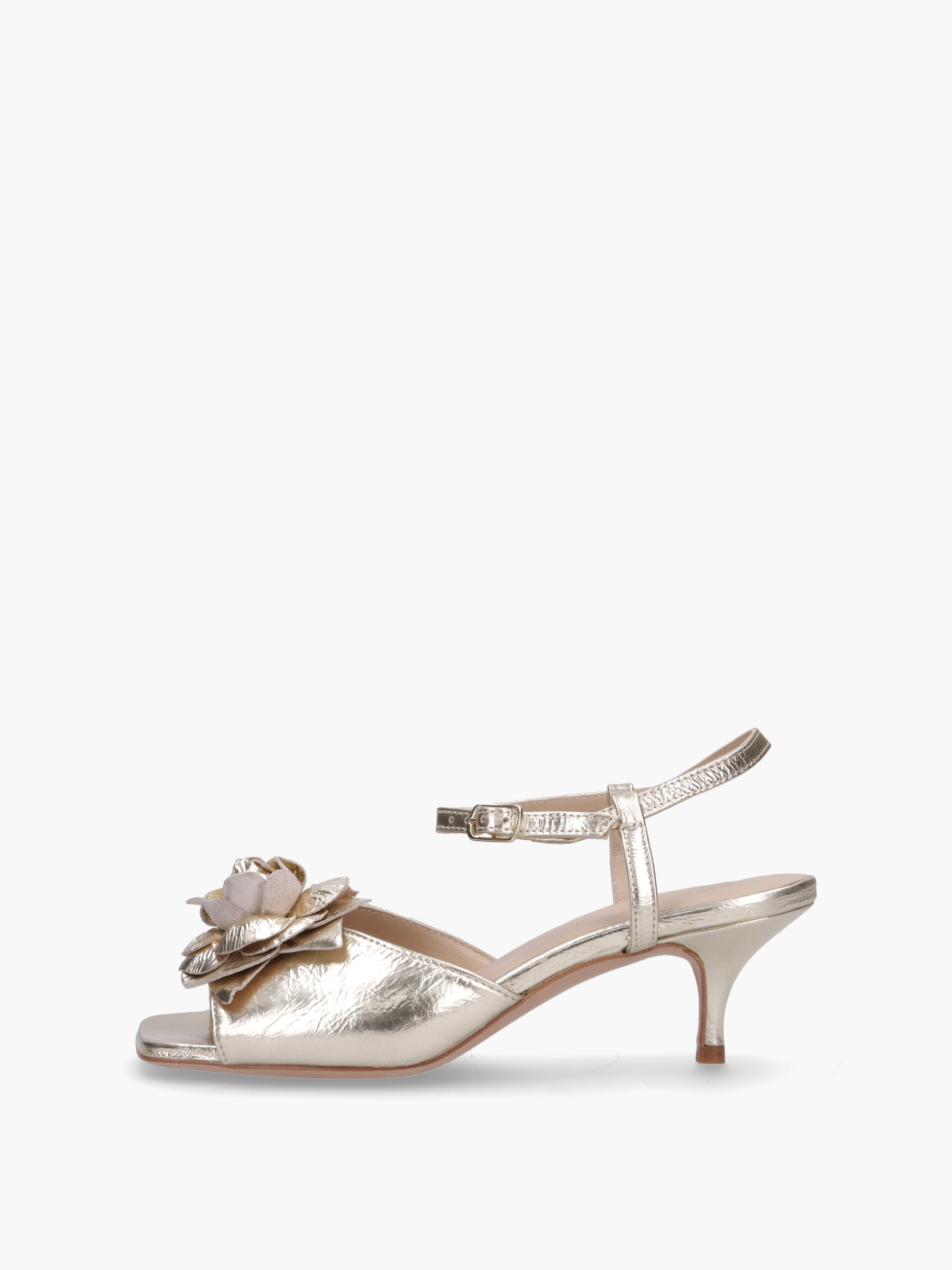 GAARA-Metallic-Leder-Gold-TM0663M-0036-0084-Thea-Mika_1_BM GAARA Metallic-Leder Gold, Bekleidung, Schuhwerk, Sandale, Schuh, Hoher Absatz