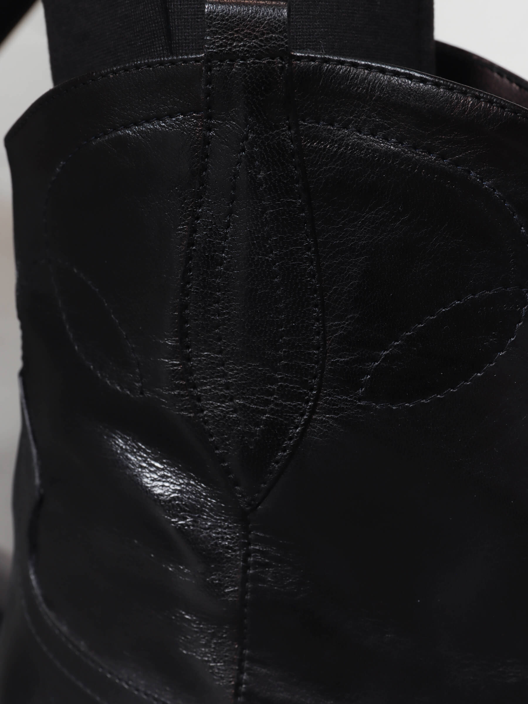 Cowboy Boots schwarz 50 mm