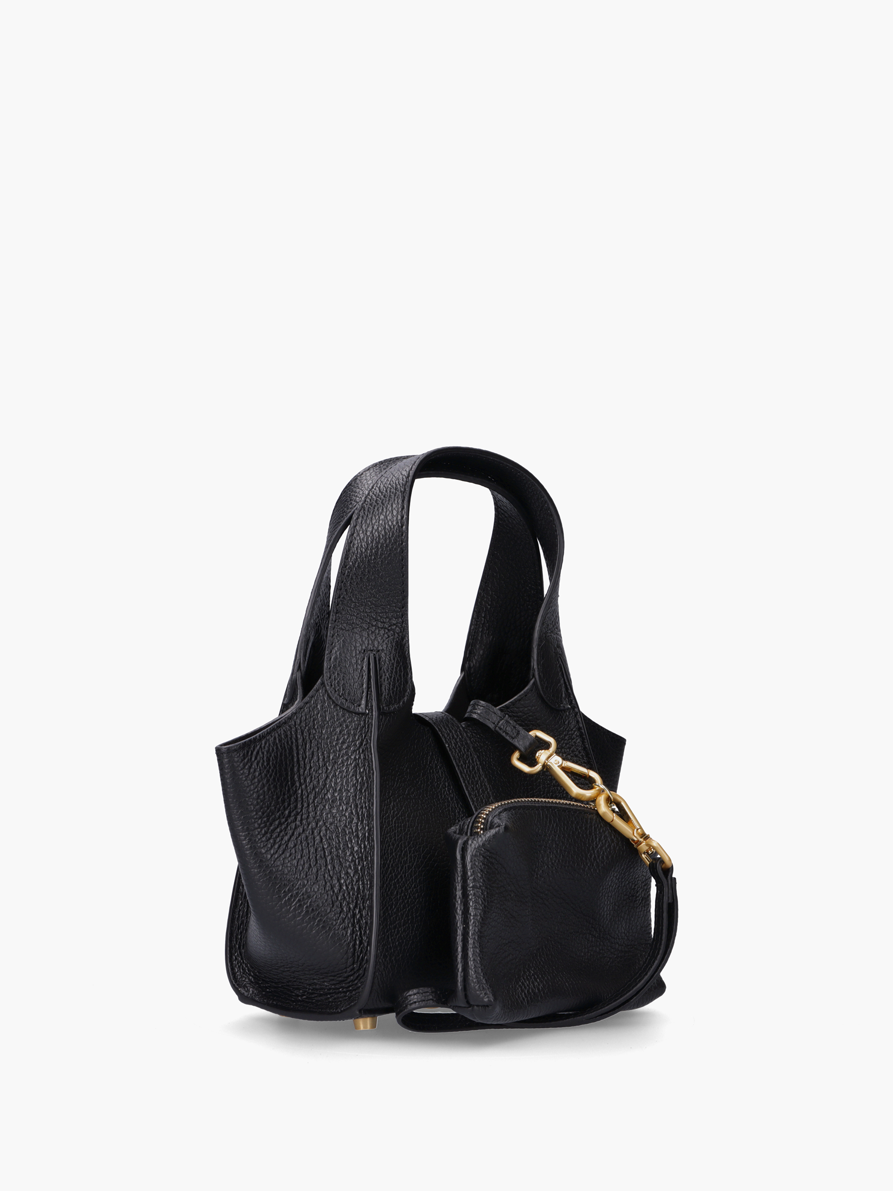 Lucienne Kalbsleder Schwarz, Zubehor, Tasche, Handtasche, Geldbörse, Tragetasche