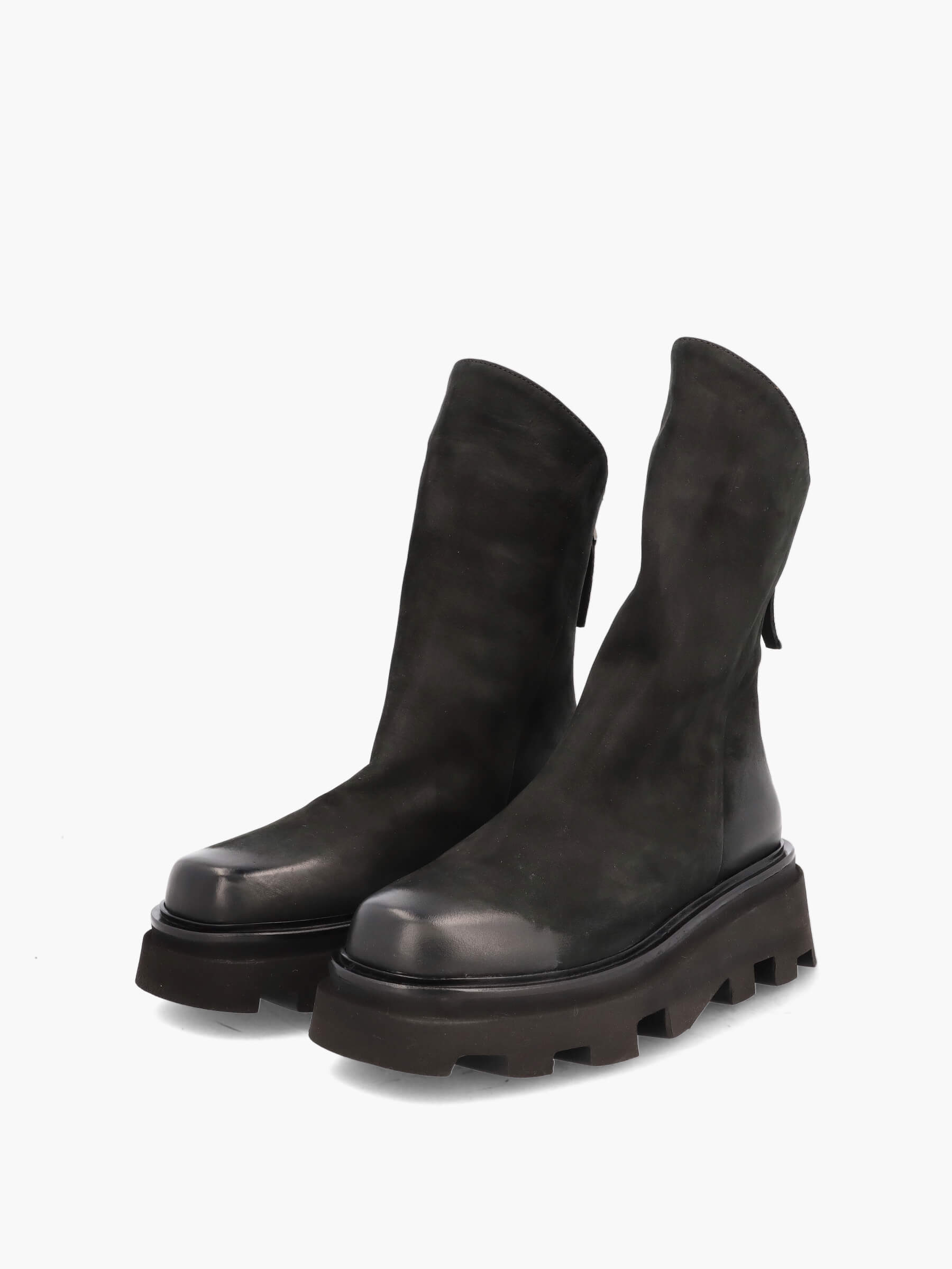 Plateau-Boots-nero-TM6411Z-0007-0001-Thea-Mika_2_BM Plateau Boots nero, Bekleidung, Schuhwerk, Schuh, Stiefel