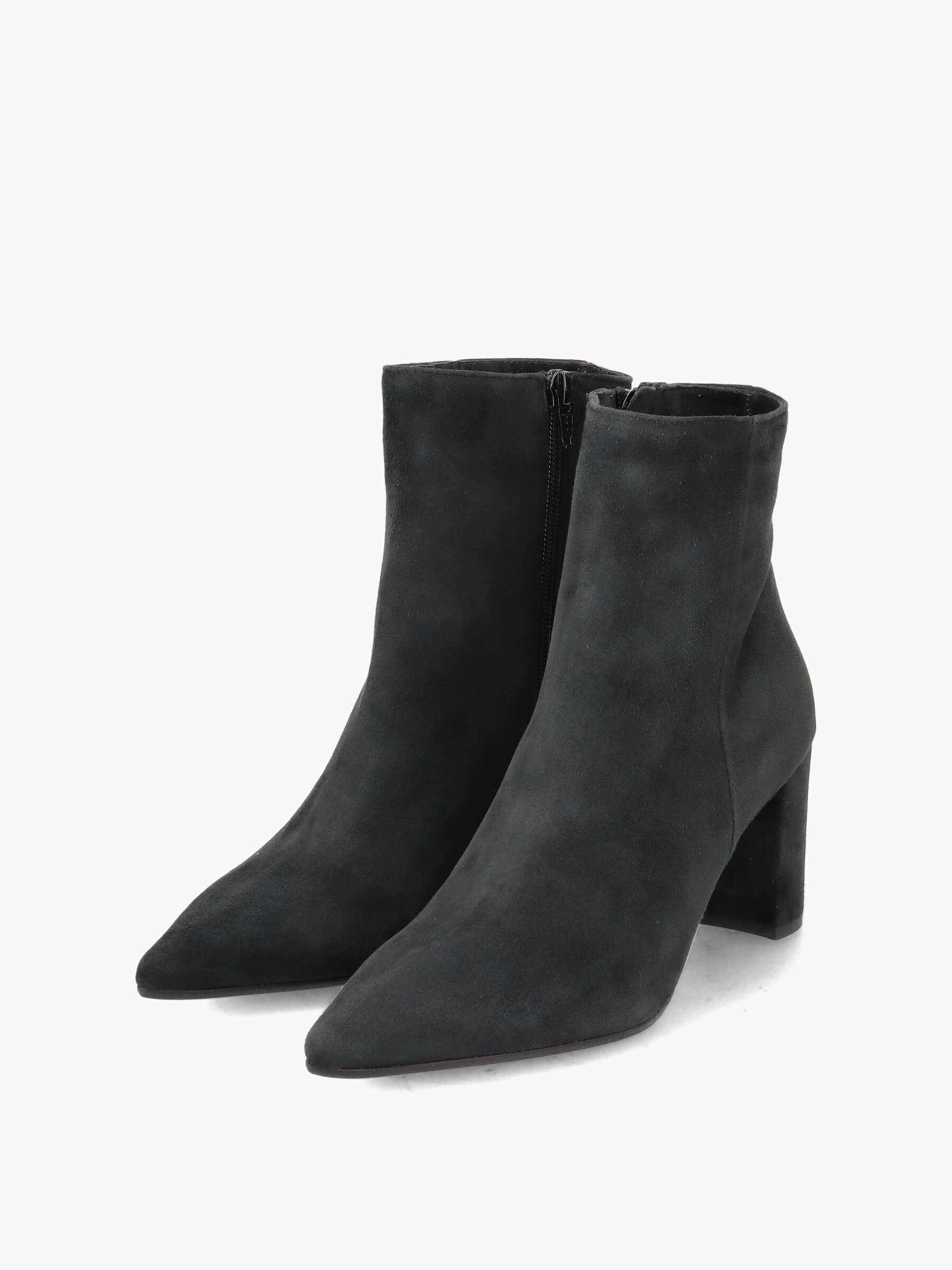 Stiefeletten-dunkelgrau-70-mm-TM8773V-0010-0099-Thea-Mika_2_BM Stiefeletten dunkelgrau 70 mm, Bekleidung, Schuhwerk, Schuh, Hoher Absatz, Wildleder