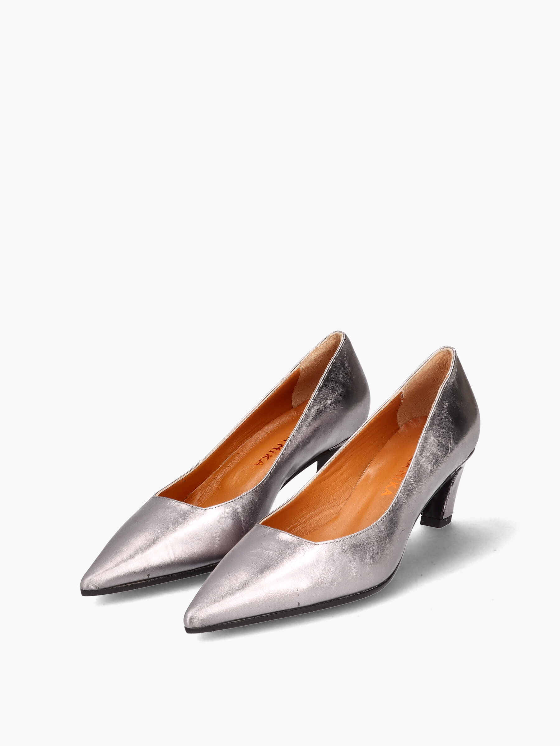 Pumps-silber-50-mm-TMC400B-0036-0147-Thea-Mika_2_BM Pumps silber 50 mm, Bekleidung, Schuhwerk, Schuh, Hoher Absatz