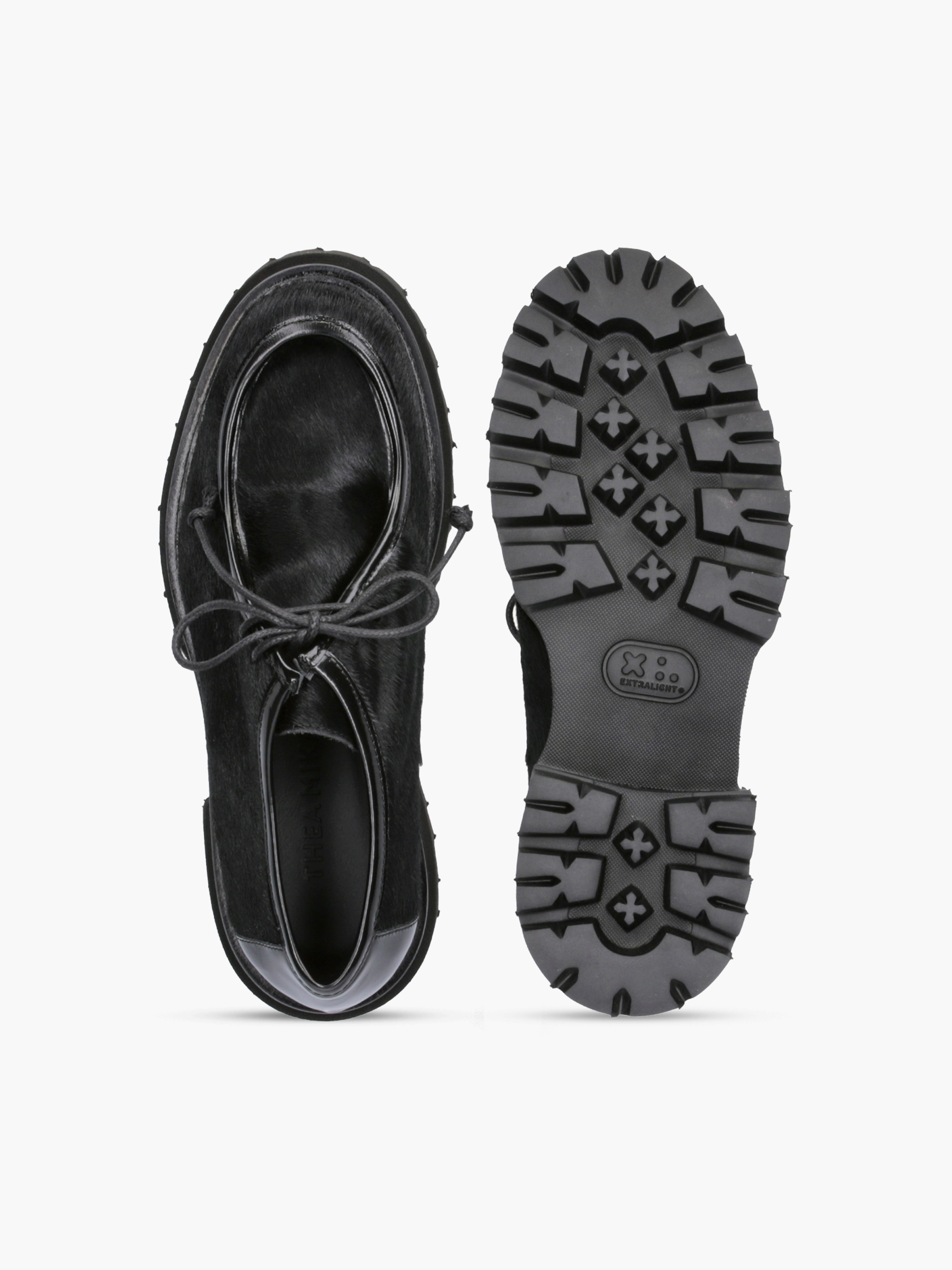 CHIEKO Kuhfell Schwarz, Bekleidung, Schuhwerk, Schuh, Sandale, Turnschuh