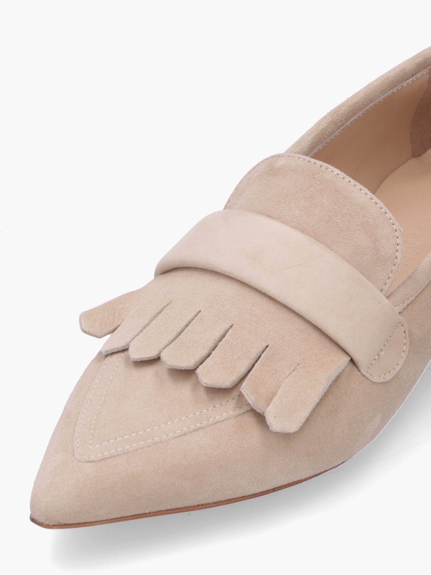 MARA Veloursleder Beige, Bekleidung, Schuhwerk, Schuh, Sneaker