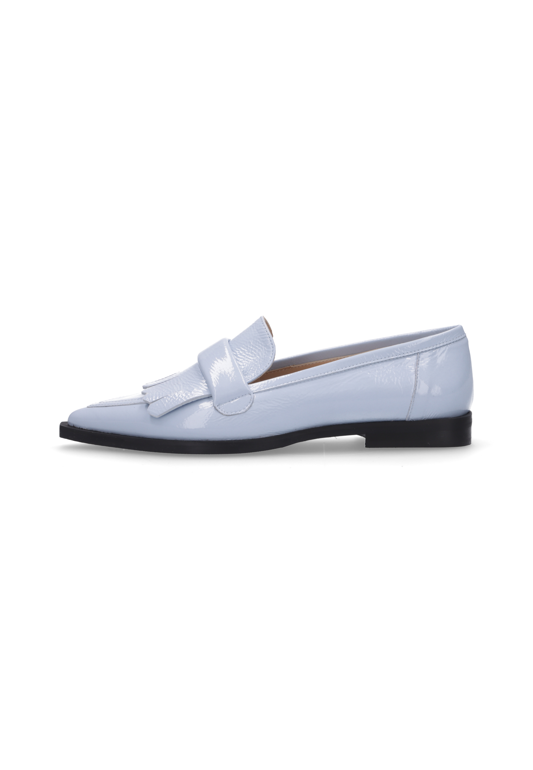 MINEE Lackleder Hellblau, Bekleidung, Schuhwerk, Schuh, Sneaker