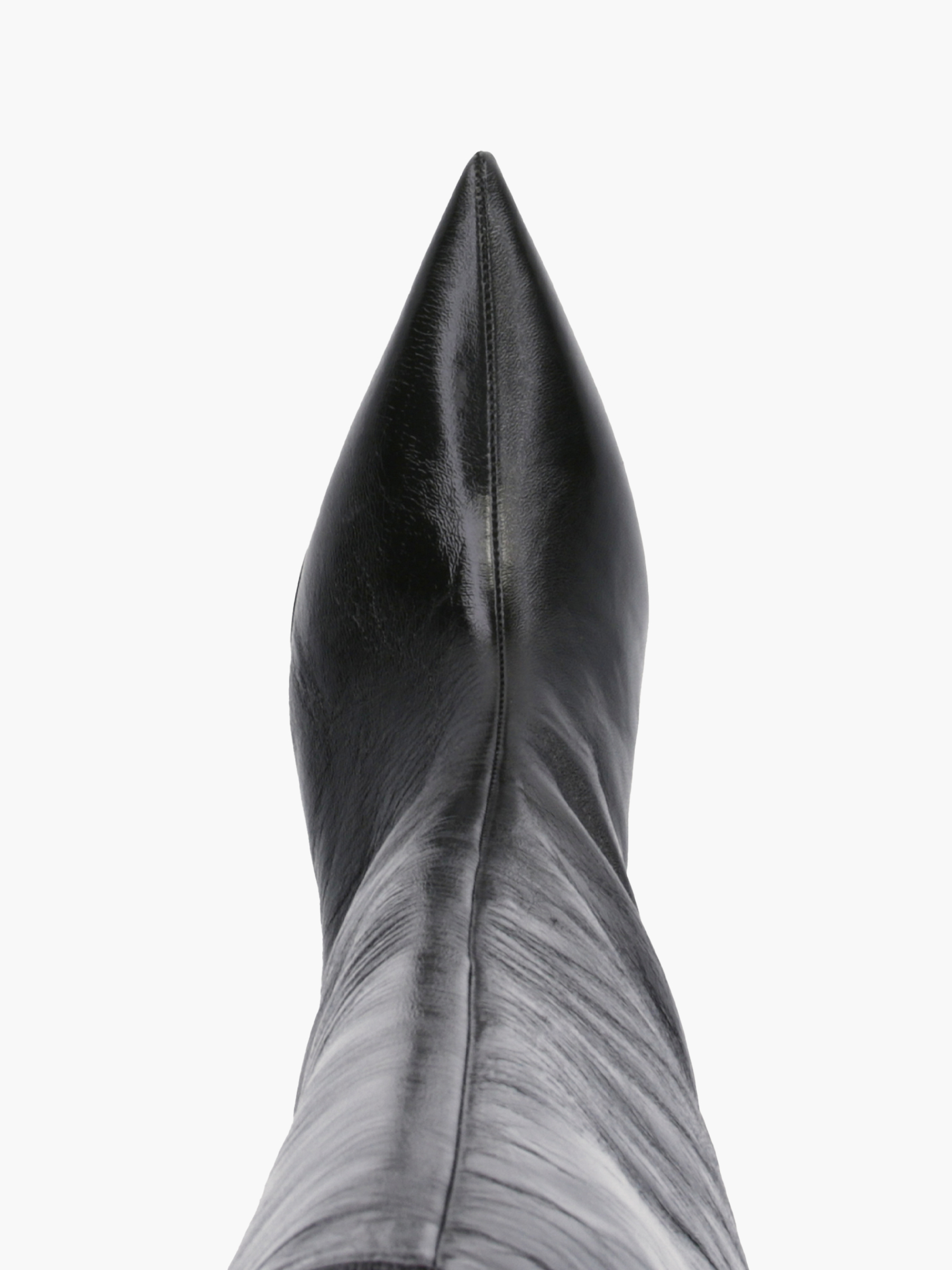VIONA Glattleder Schwarz, Bekleidung, Mantel, Jacke, Stiefel, Schuhwerk