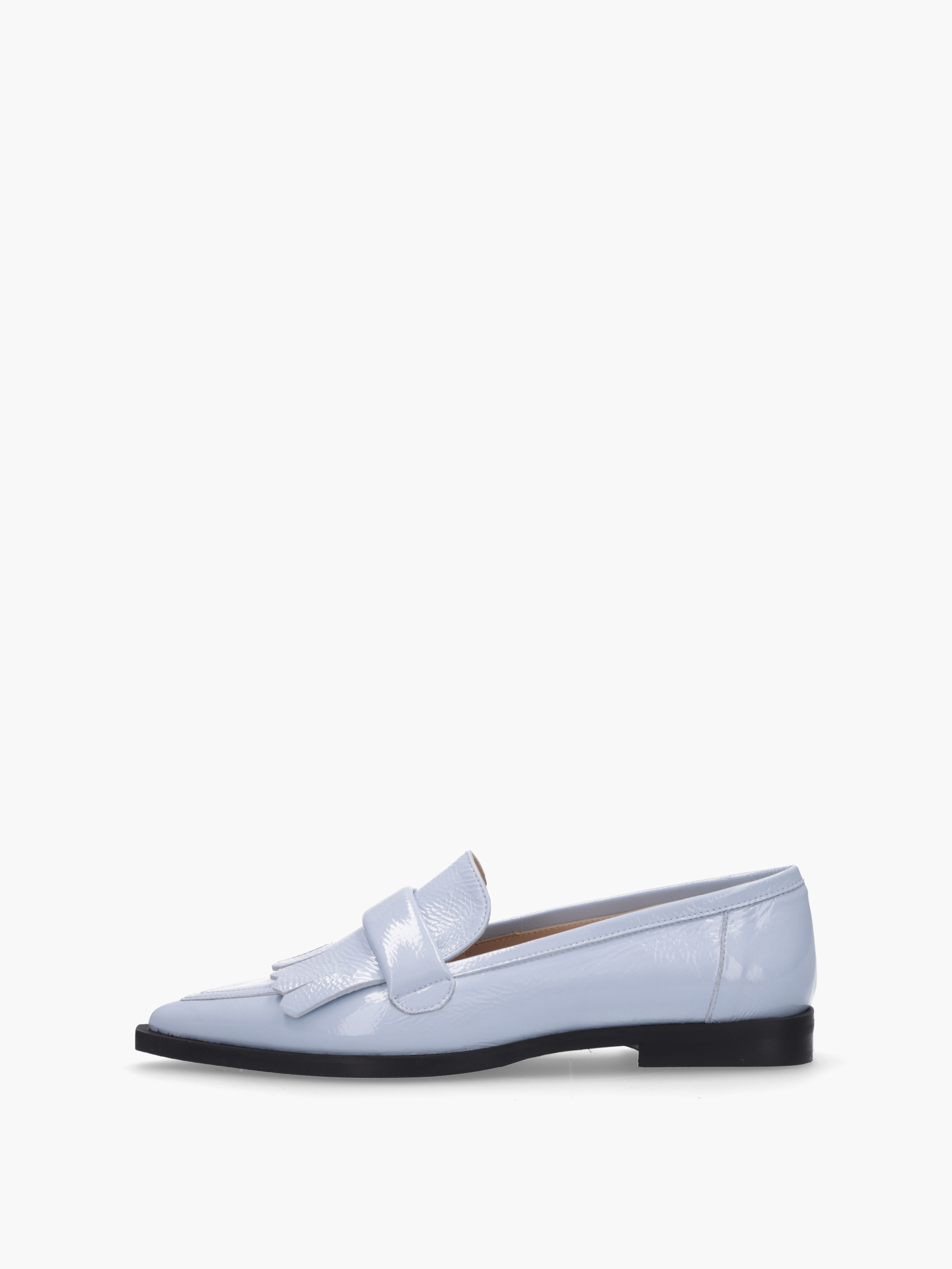 MINEE Lackleder Hellblau, Bekleidung, Schuhwerk, Schuh, Sneaker, Sandale
