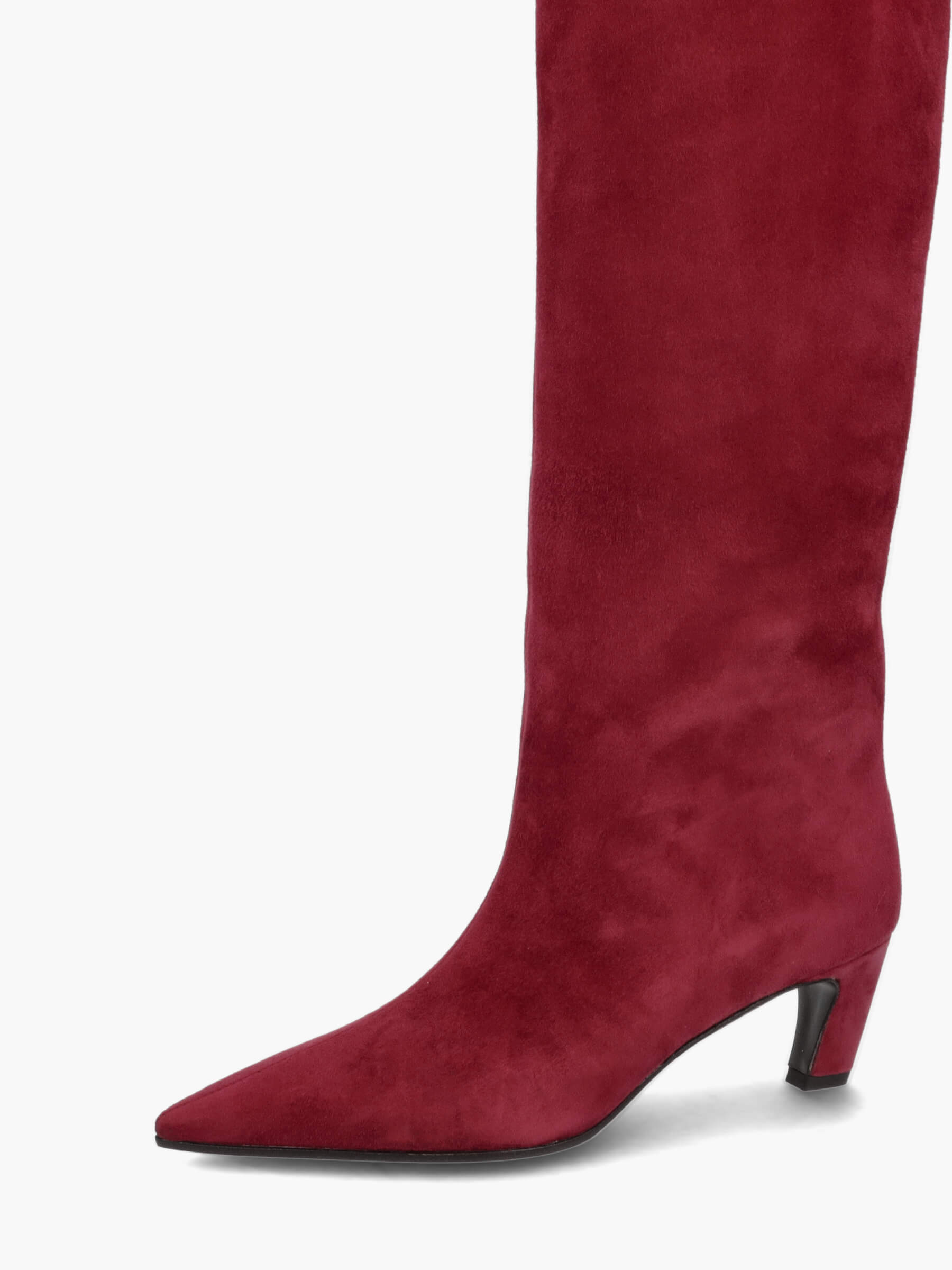 Stiefel bordeaux 50 mm, Bekleidung, Schuhwerk, Hoher Absatz, Schuh
